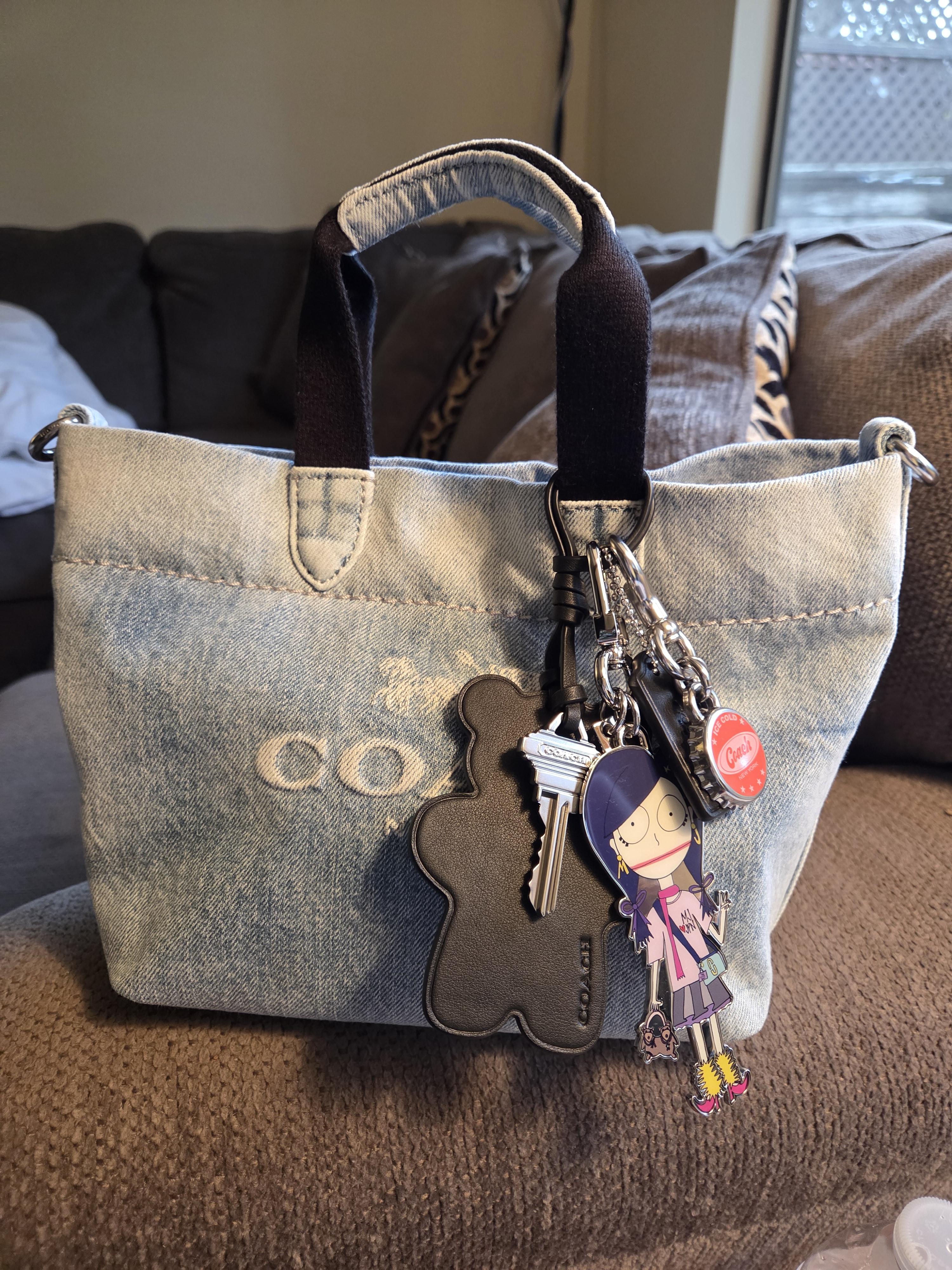 Mini Tour Tote Bag In Loved Denim | COACH®