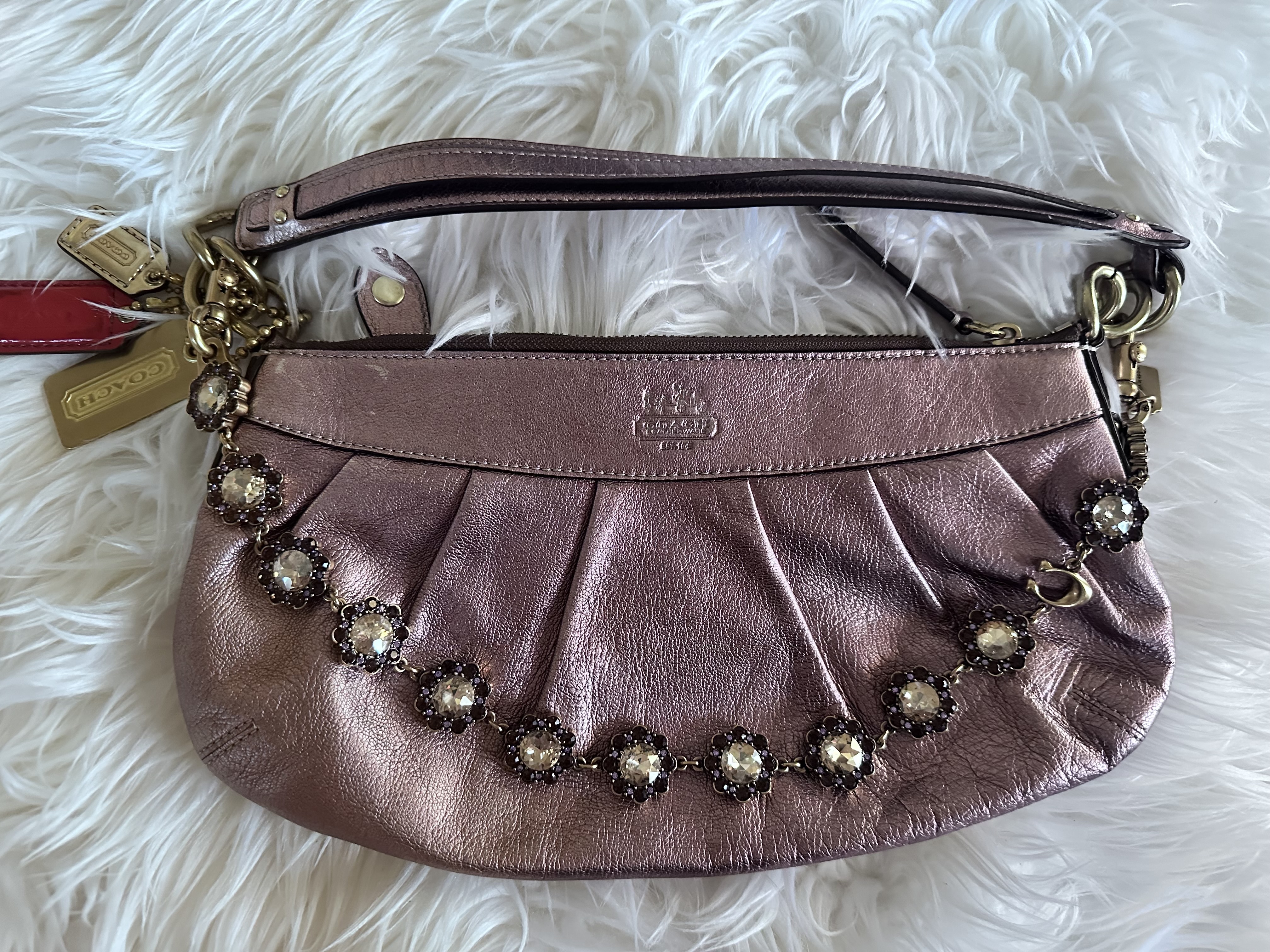 新作 COACH◆カスタマイズ用 ジュエリー ストラップ CAU47 Short Jewelry Chain Strap