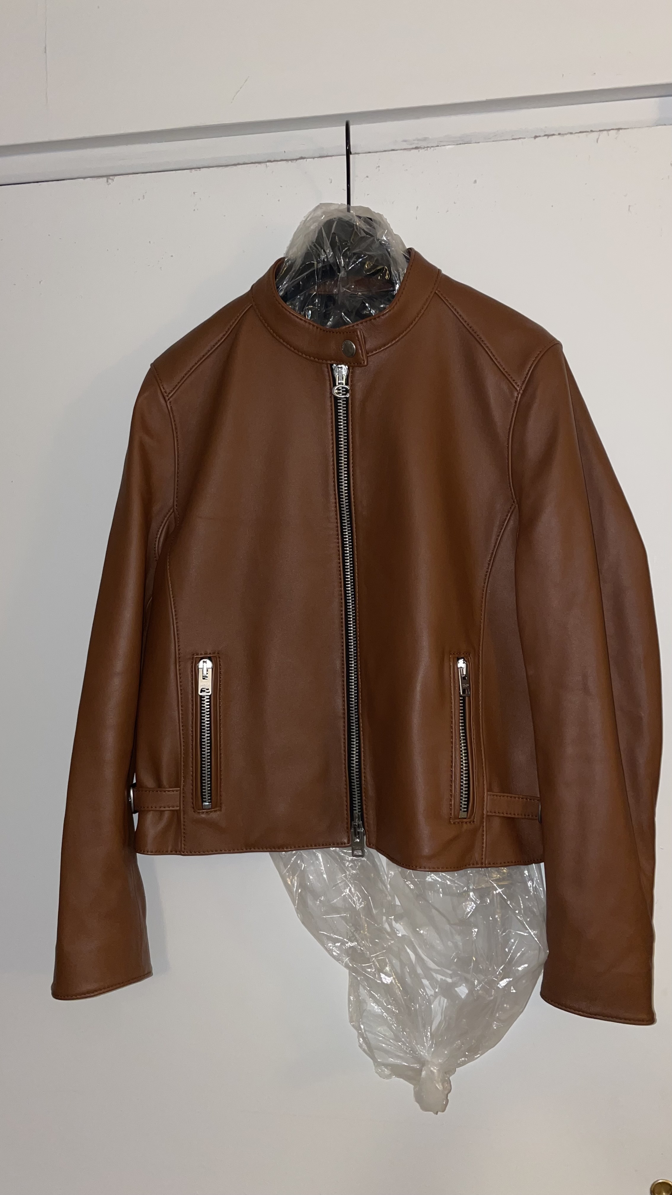 ジャケット・アウター COACH FULL-GRAIN LEATHER. Men Full-Grain Leather Coach Jacket | Leather Coach Jacket