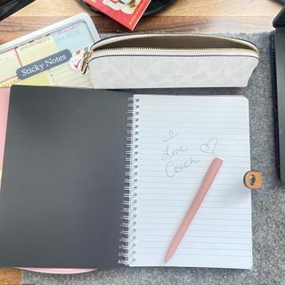 Notebook In Signature Canvas | Accessories | Coach | COACH®