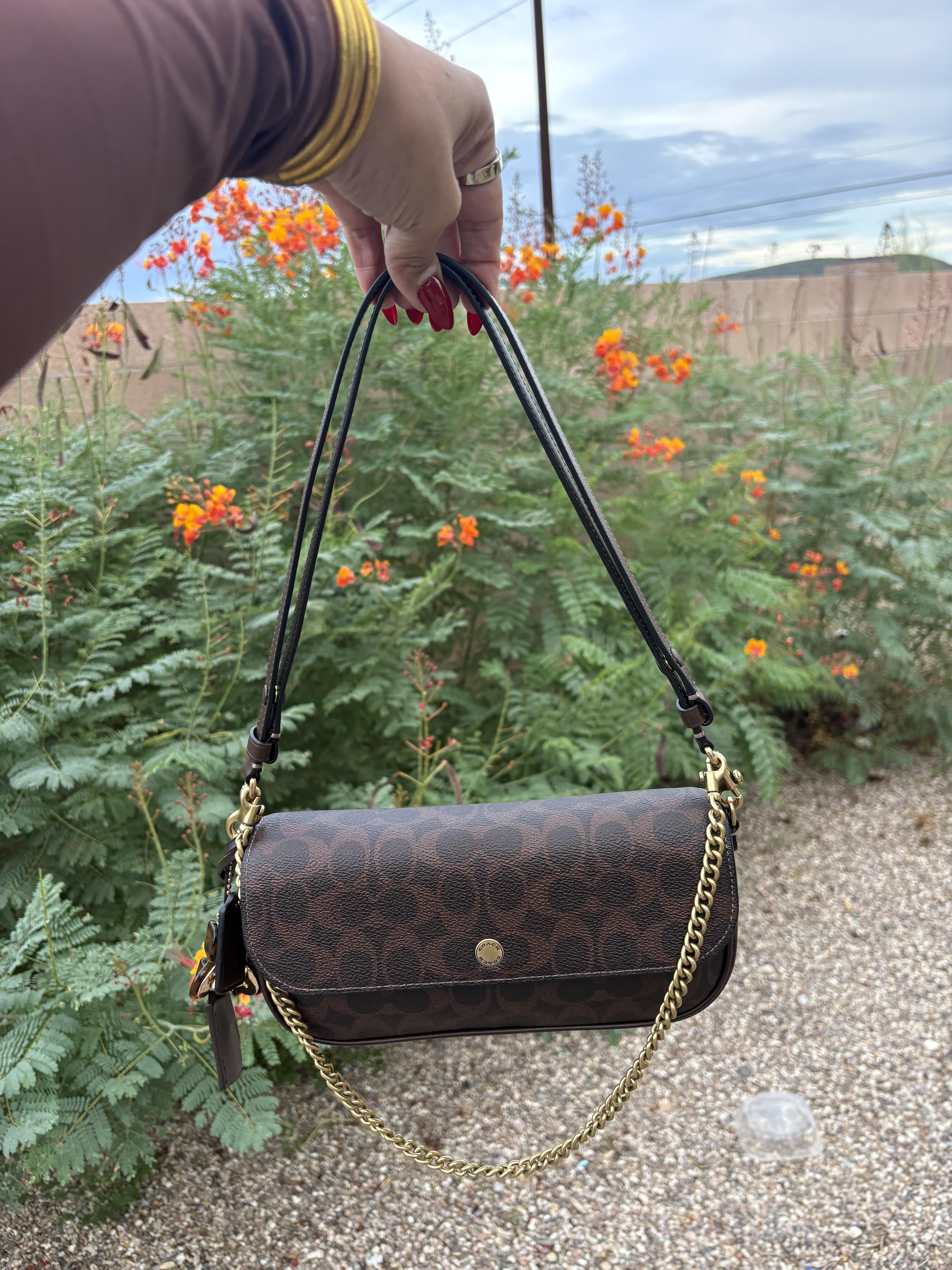 Restored Brook Flap Chain Bag In Signature Canvas | COACH®