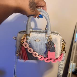 Mini Rowan Crossbody Bag In Blocked Signature Leather | COACH®