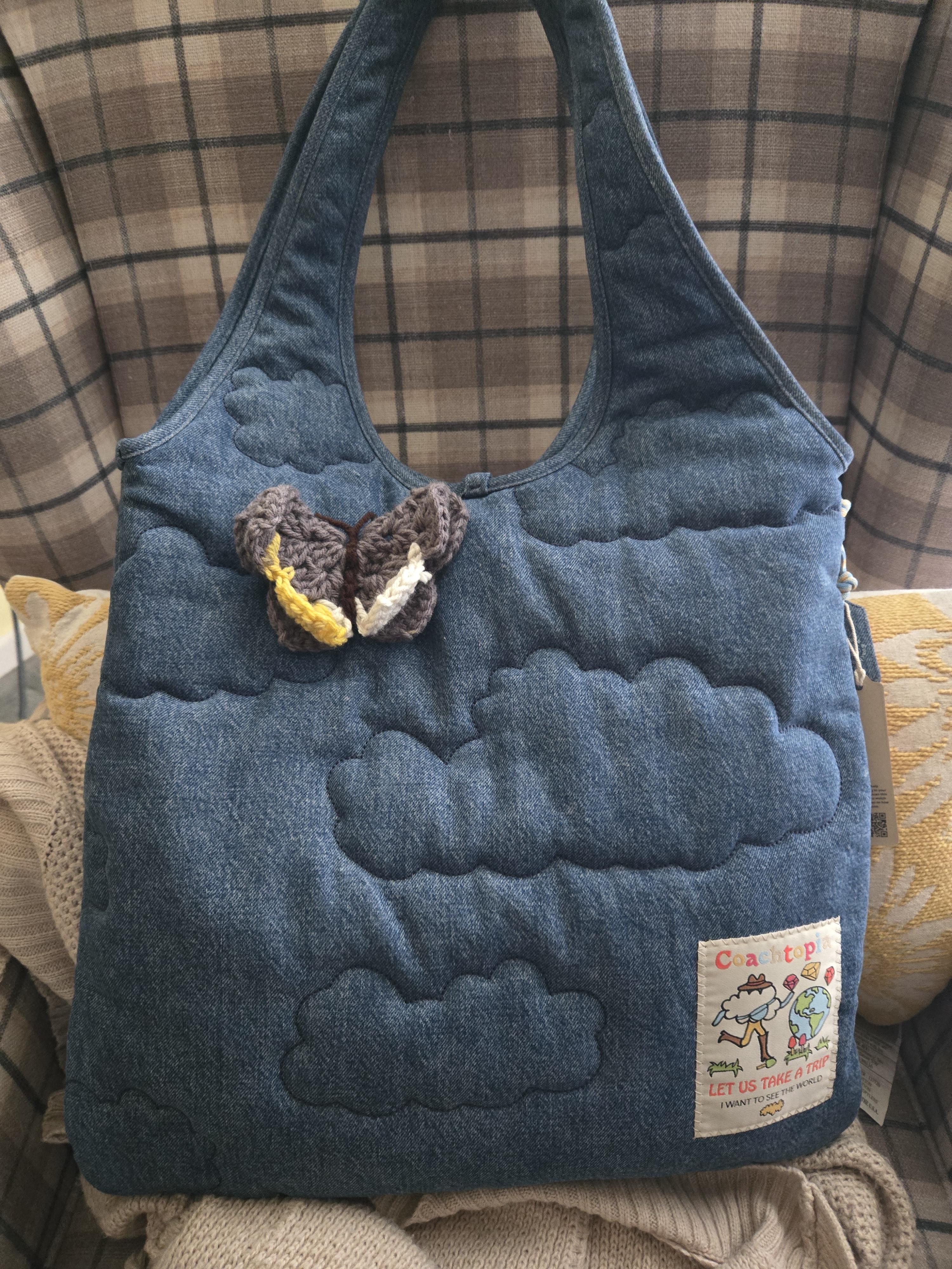 Coachtopia Loop Quilted Heart Flat Tote | Coachtopia ™