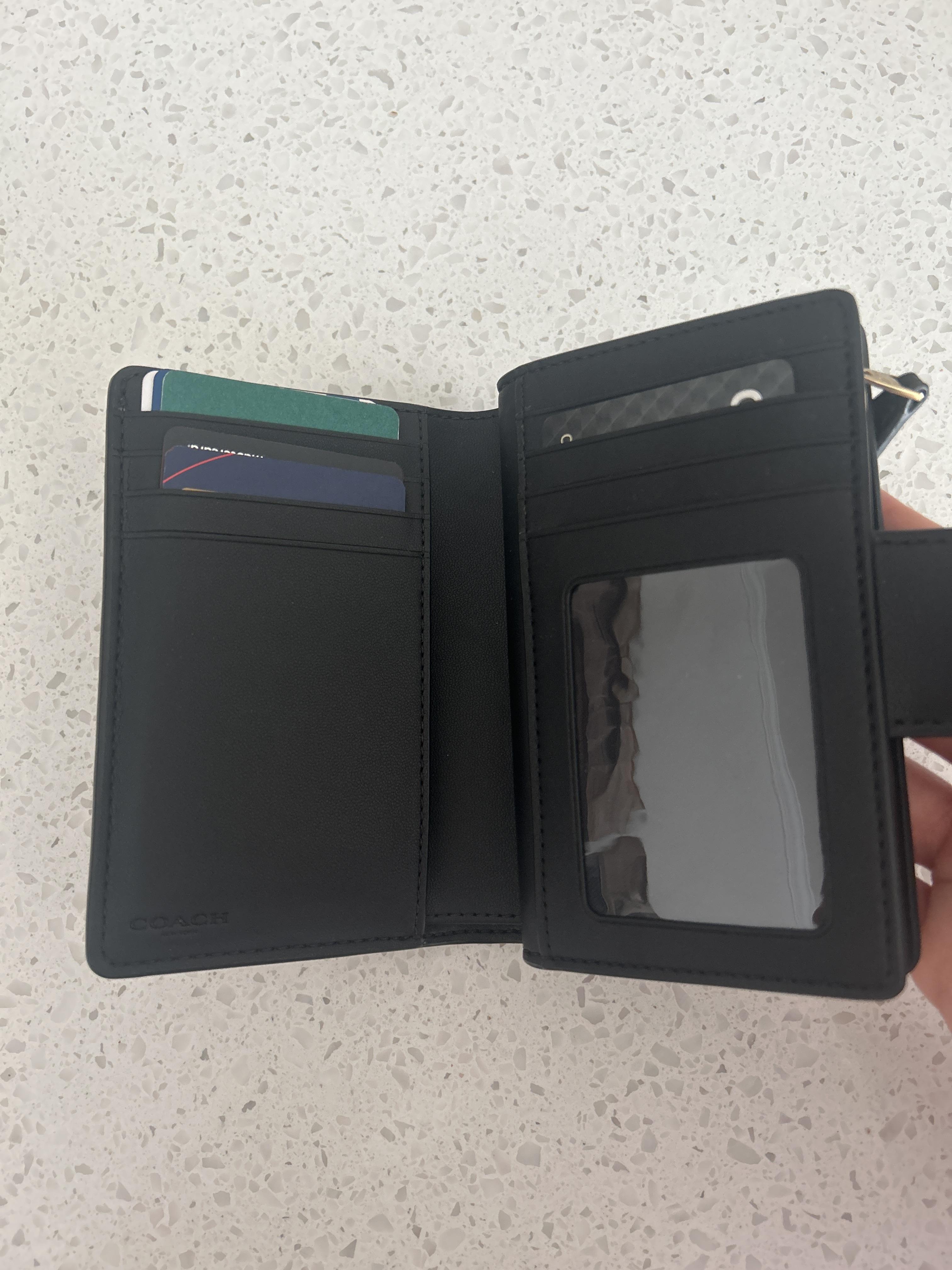 Medium Corner Zip Wallet In Signature Canvas | Wallets | Coach