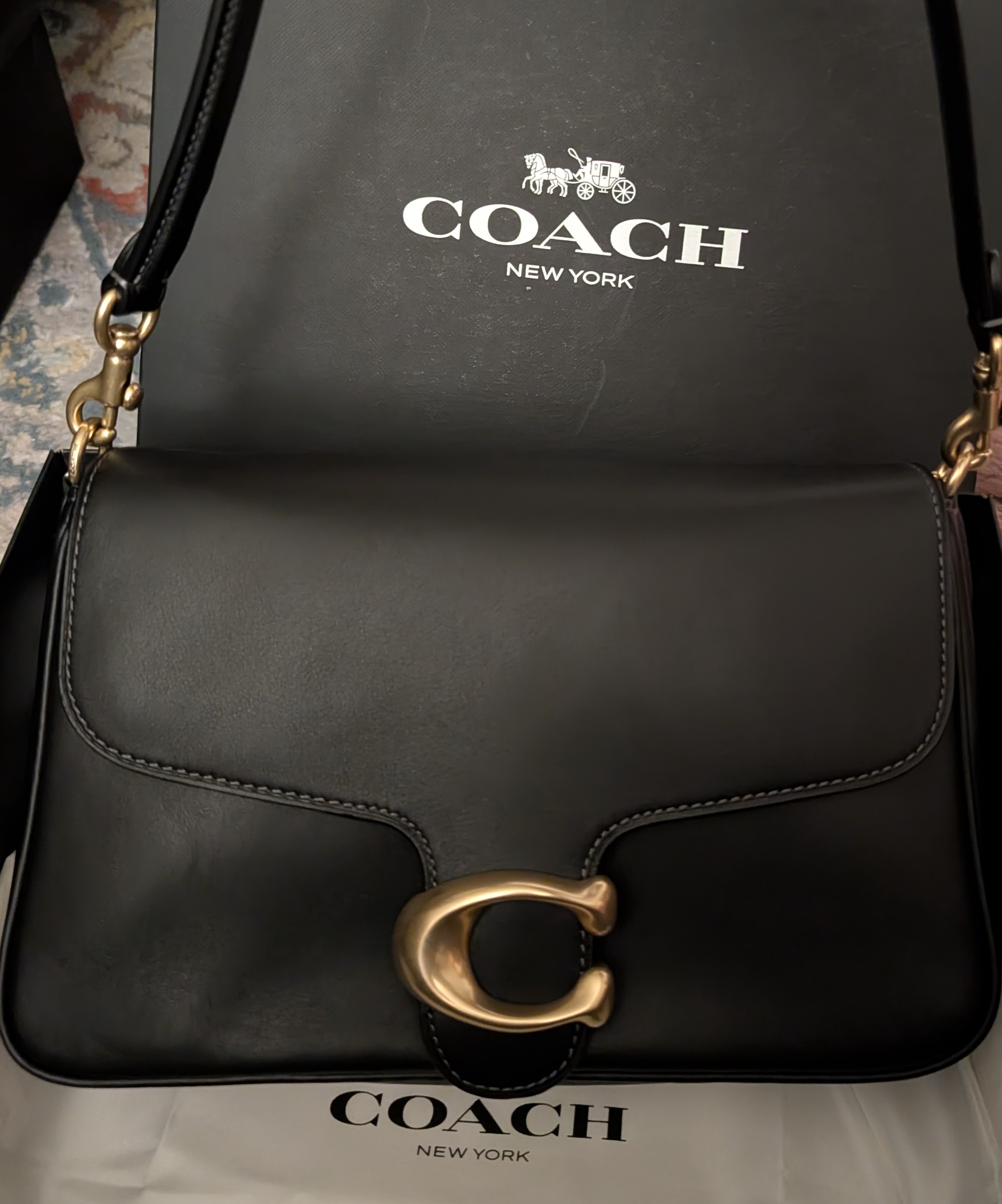 Soft Tabby Shoulder Bag In Signature Jacquard | Bags | Coach | COACH®