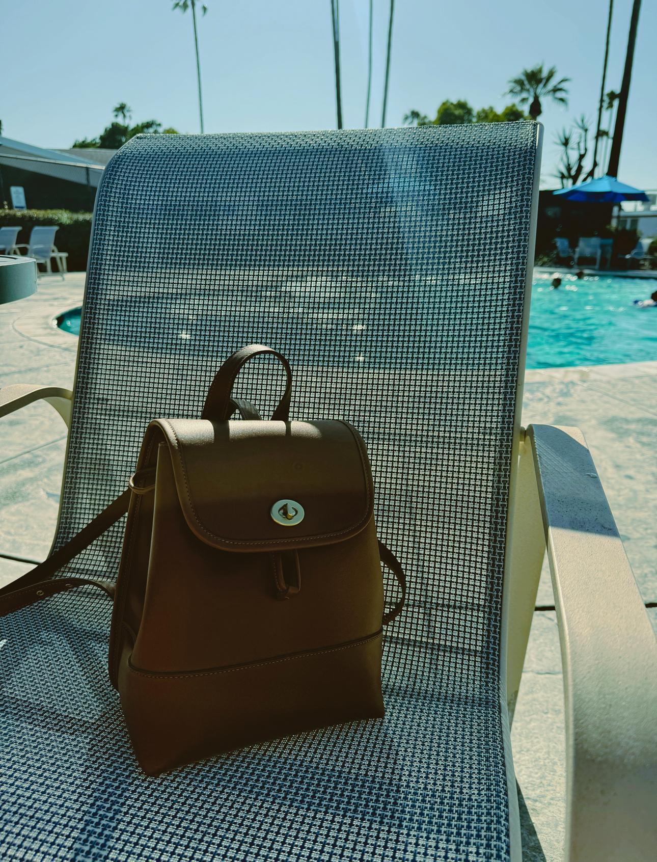 バッグ Vintage Coach Turnrock Blue Daypack COACH® | Coach | The Summer I Turned Pretty™ Turnlock Backpack