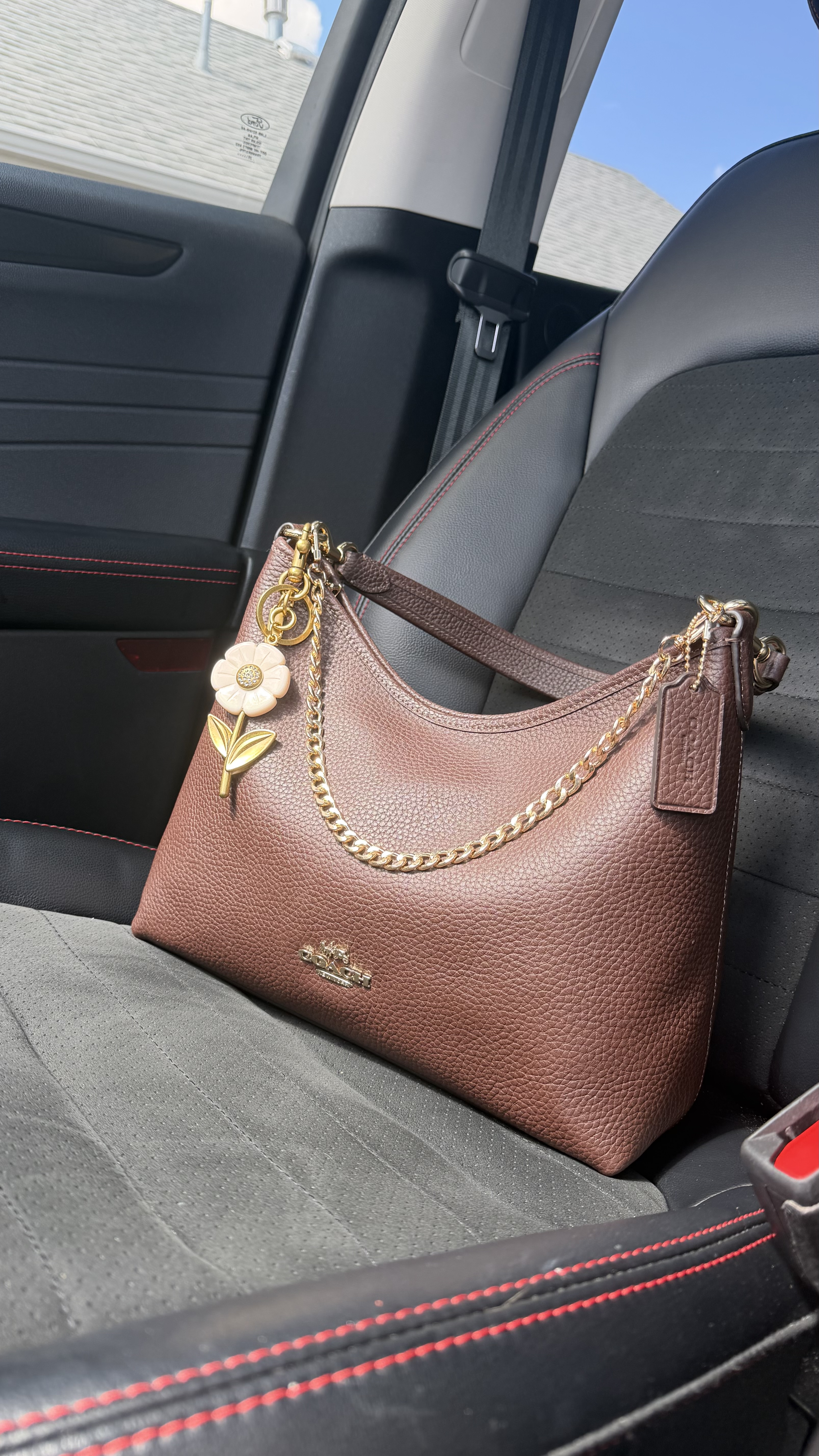 Laurel Shoulder Bag In Signature Canvas With Charms | Bags | Coach Laurel Shoulder Bag In Signature Canvas With Charms | Bags | Coach