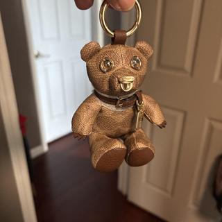Collectible Bear Bag Charm In Signature Canvas | Accessories