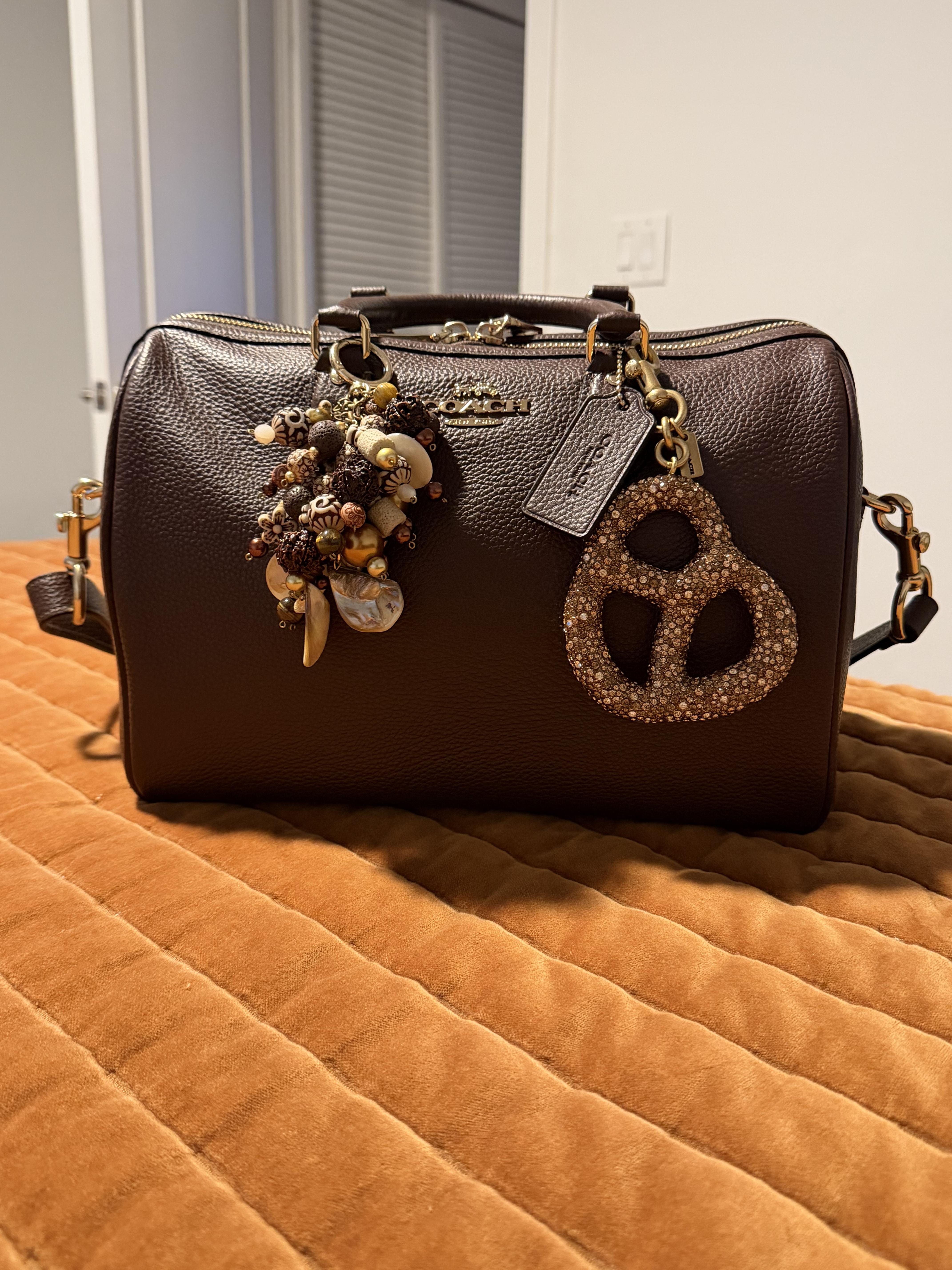 Rowan Large Satchel Bag In Signature Leather | Bags | Coach | COACH®