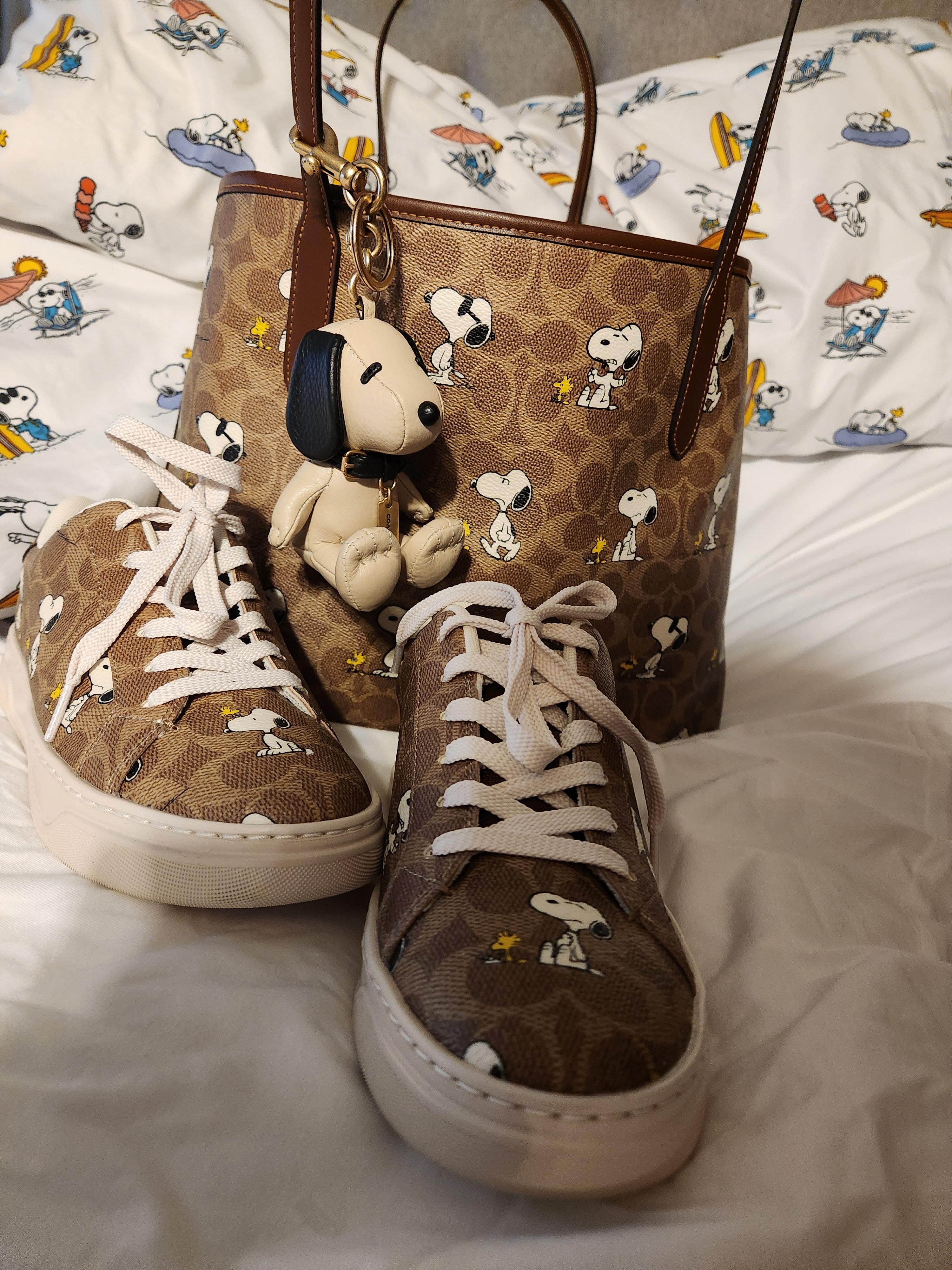 COACH® | Coach X Peanuts High Line Sneaker In Signature
