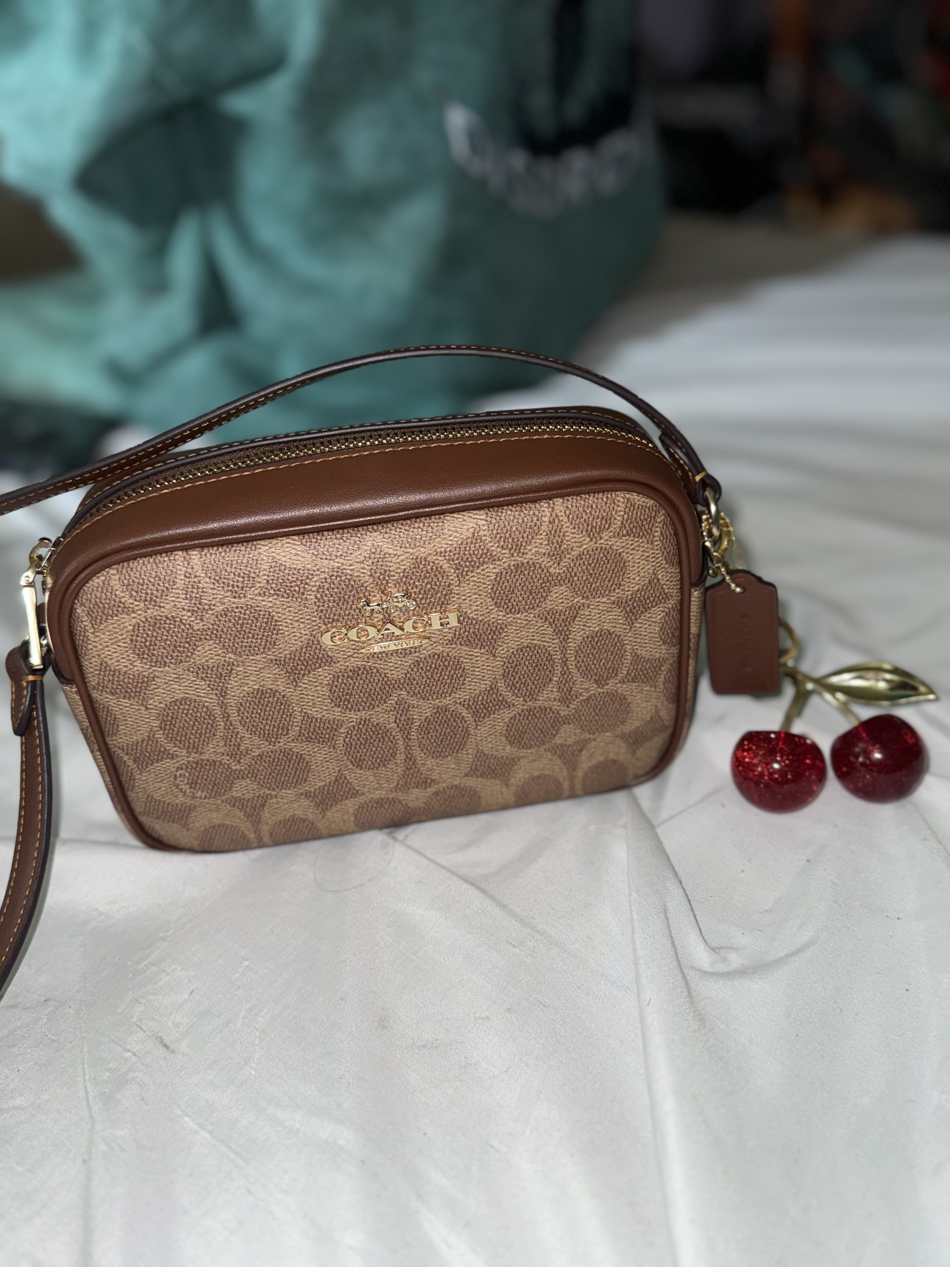 Mini Jamie Camera Bag In Signature Canvas | Bags | Coach | COACH®