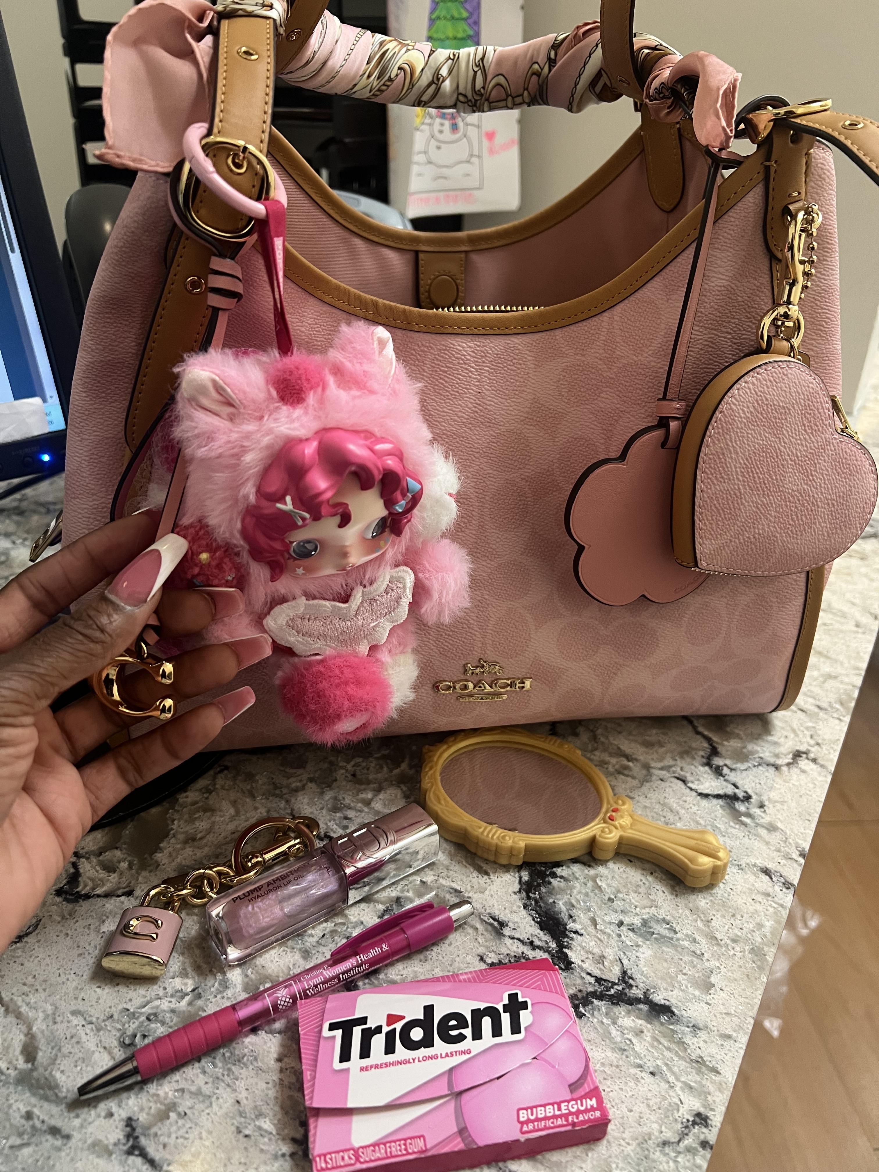 Heart Bag Charm In Signature Canvas | Accessories | Coach | COACH®