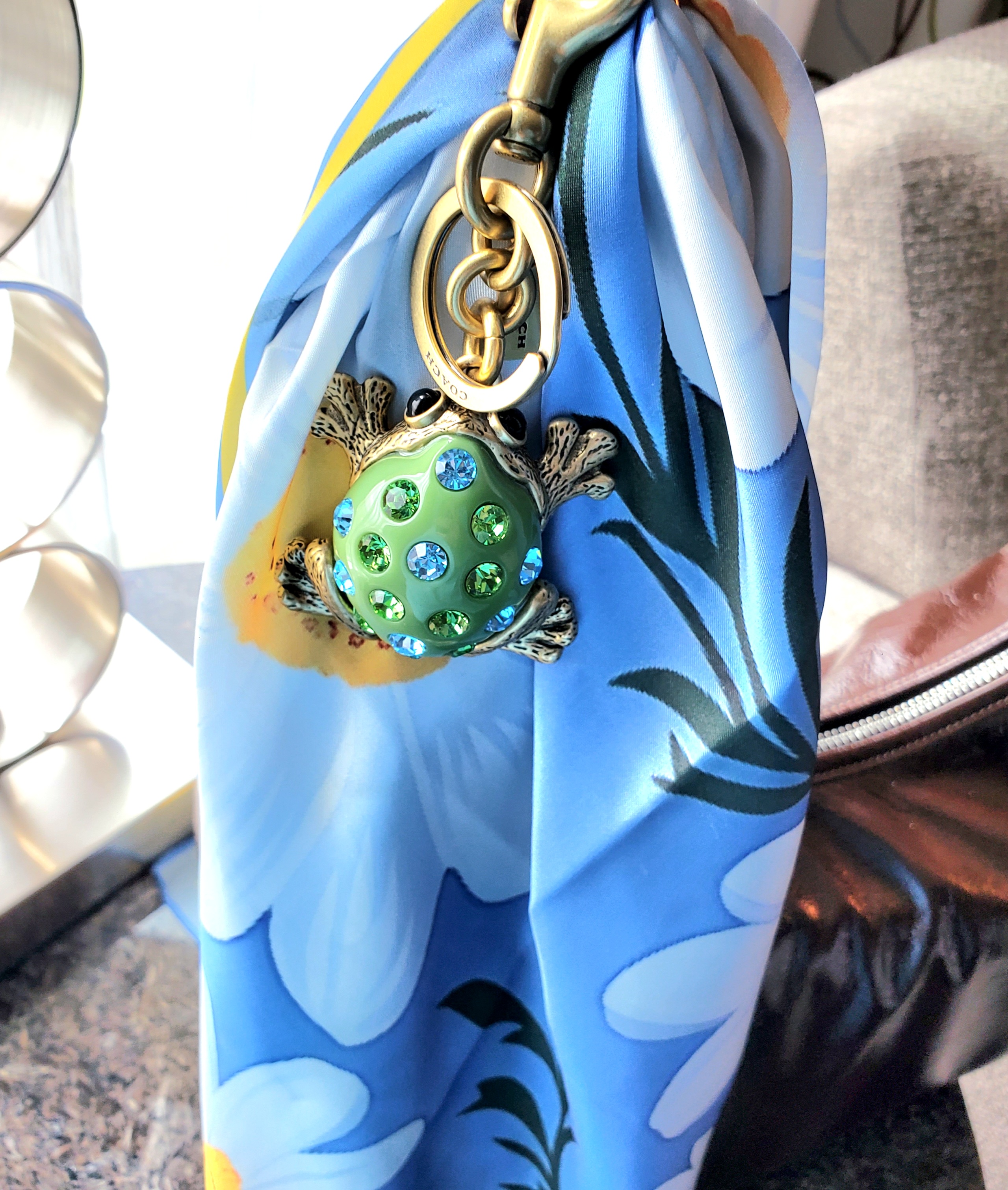 新作 幸運モチーフ COACH★フロッグ バッグ チャーム CBH11 COACH® | Frog Bag Charm