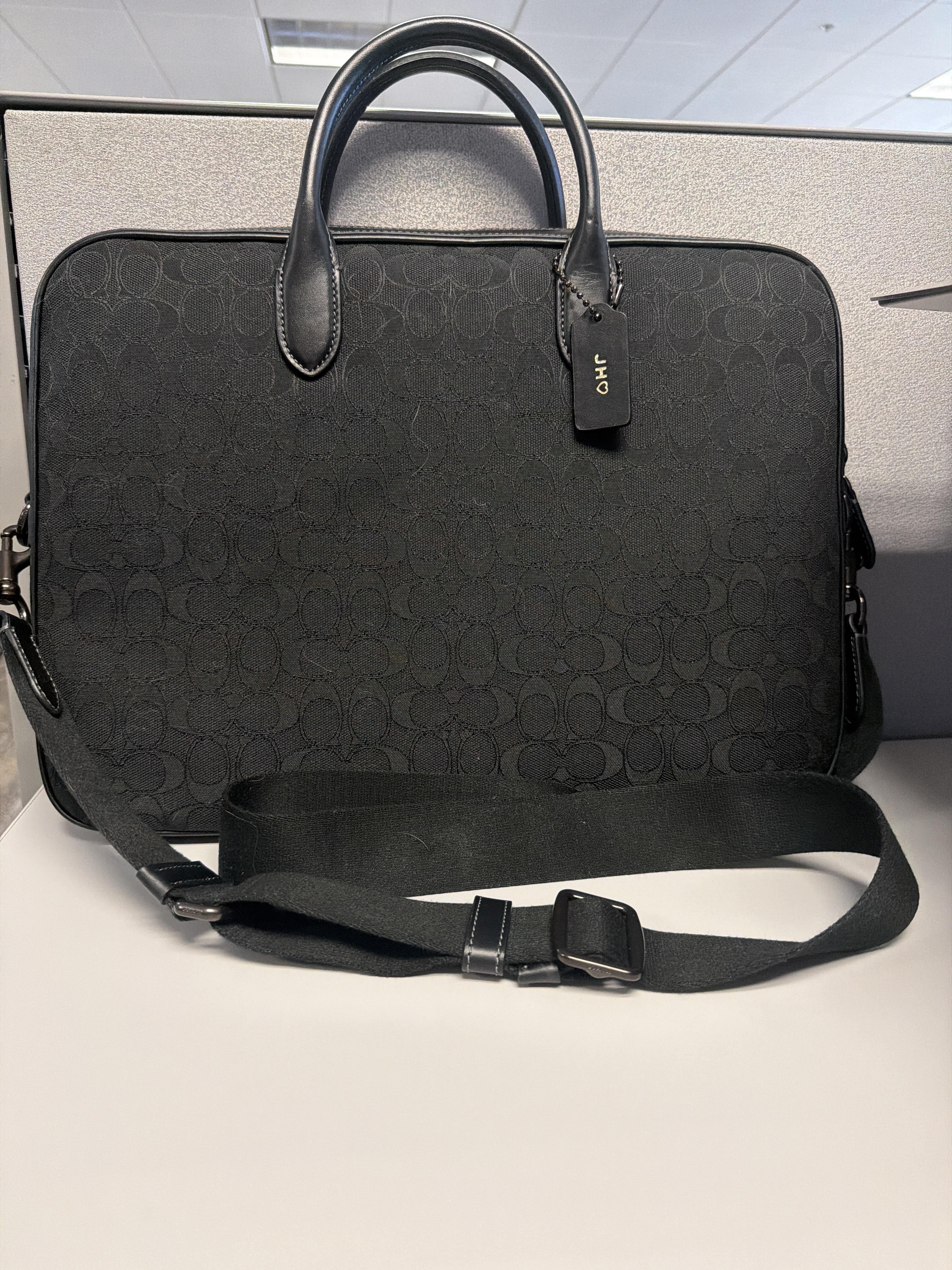 Theo Work Bag In Signature Jacquard | Bags | Coach | COACH®