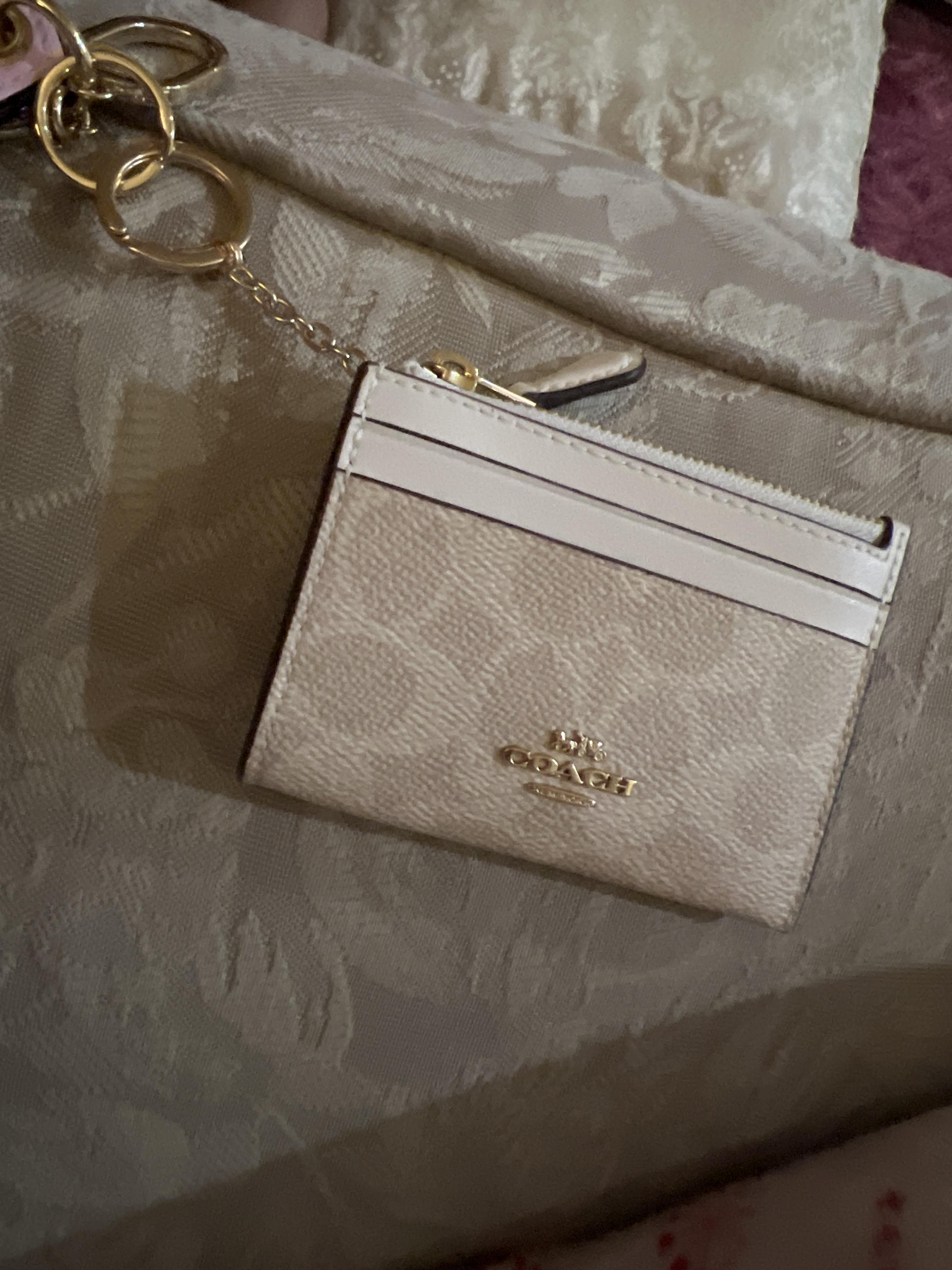 Mini Skinny Id Case With Leopard Print | COACH®