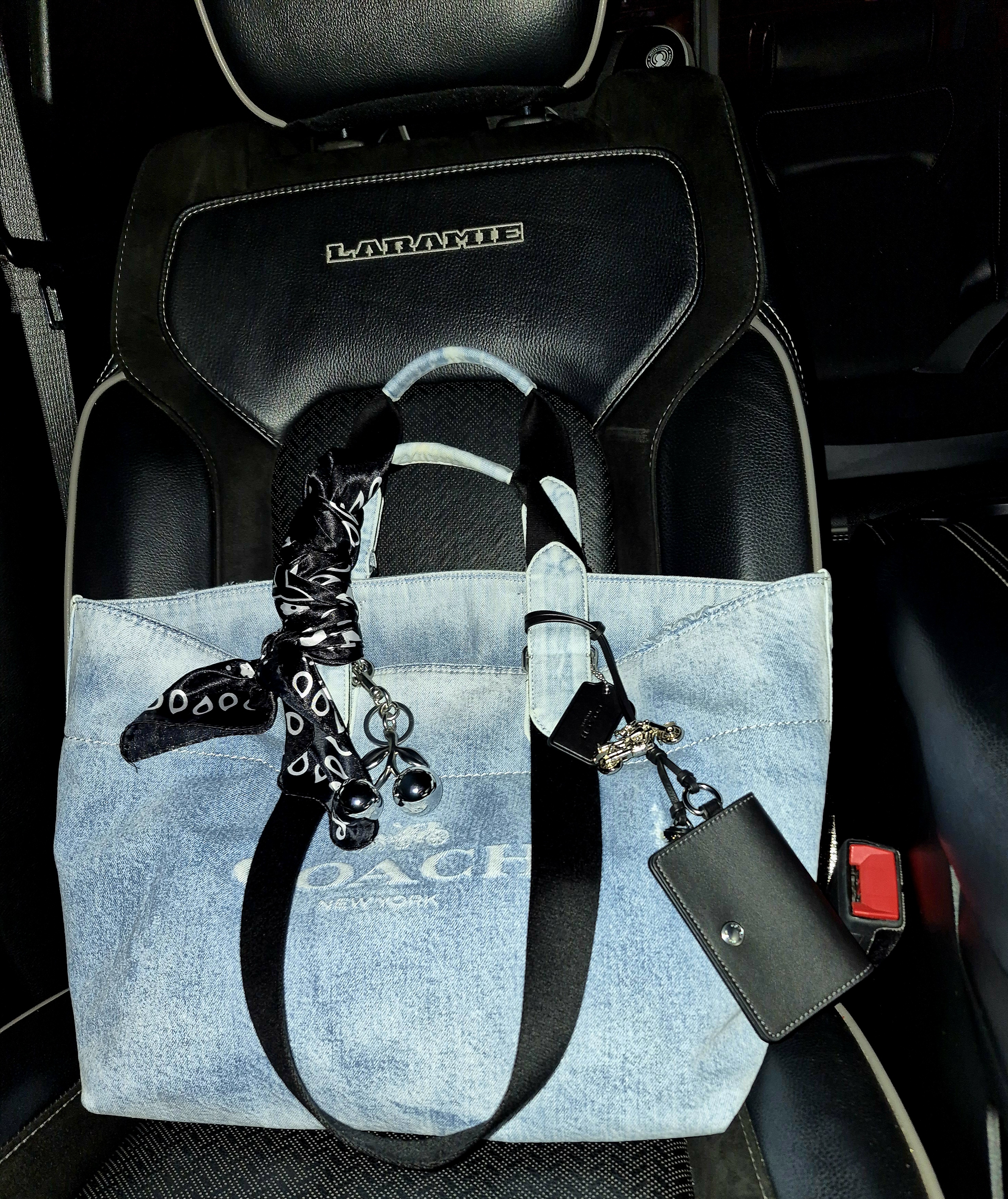 Mini Tour Tote Bag In Loved Denim | Accessories | Coach | COACH®