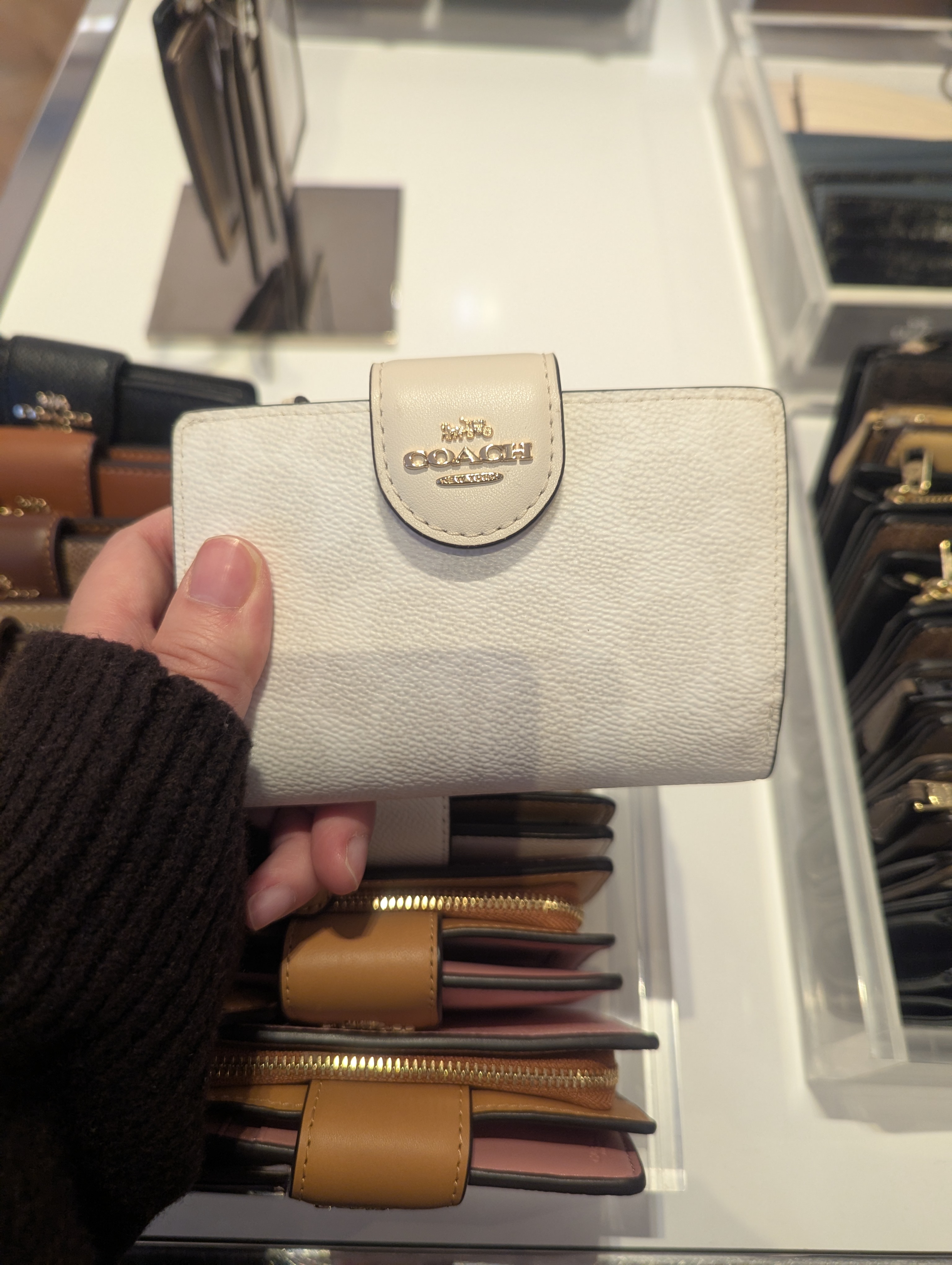 Medium Corner Zip Wallet | Wallets | Coach | COACH®
