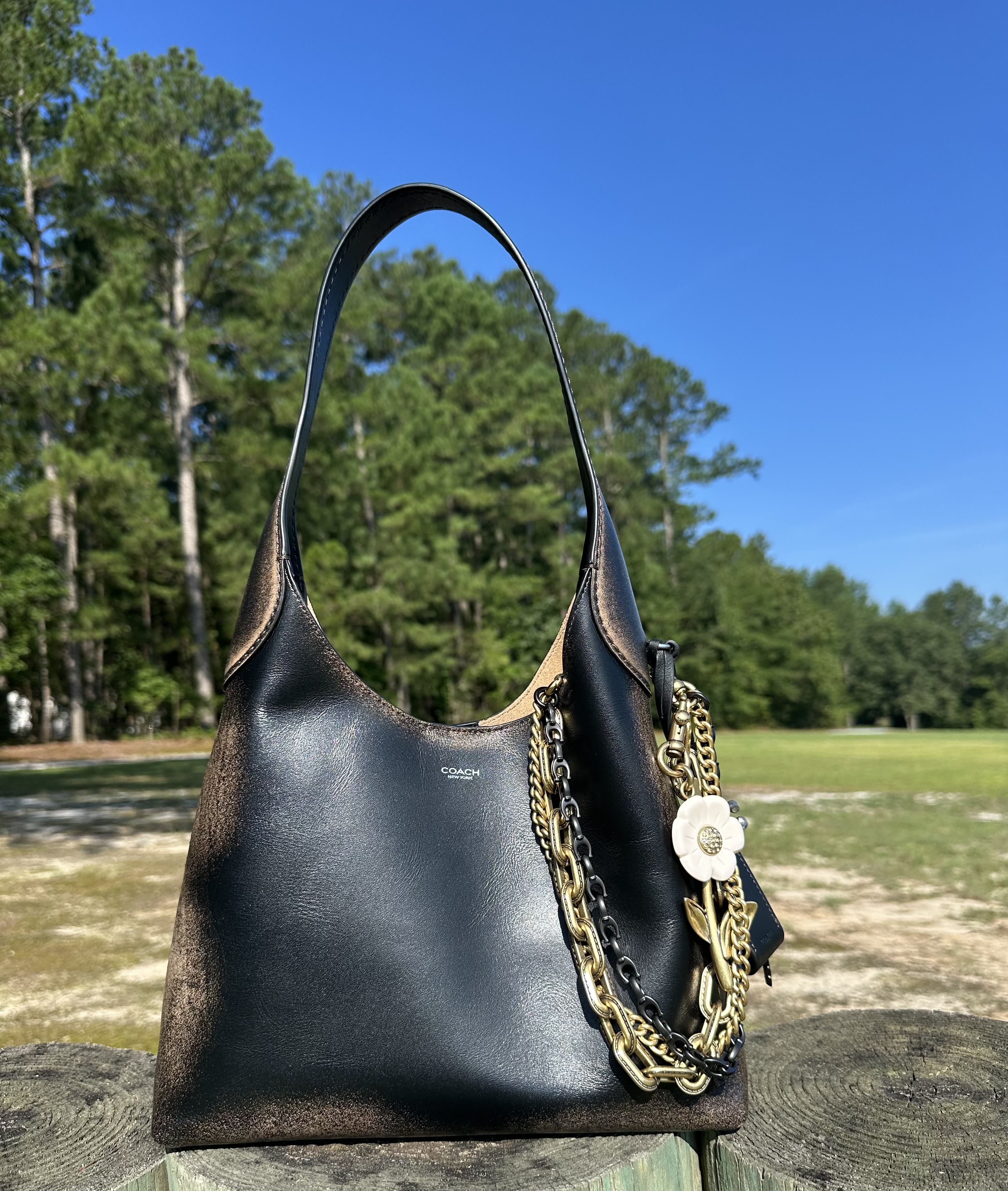 COACH® | Triple Chain Strap
