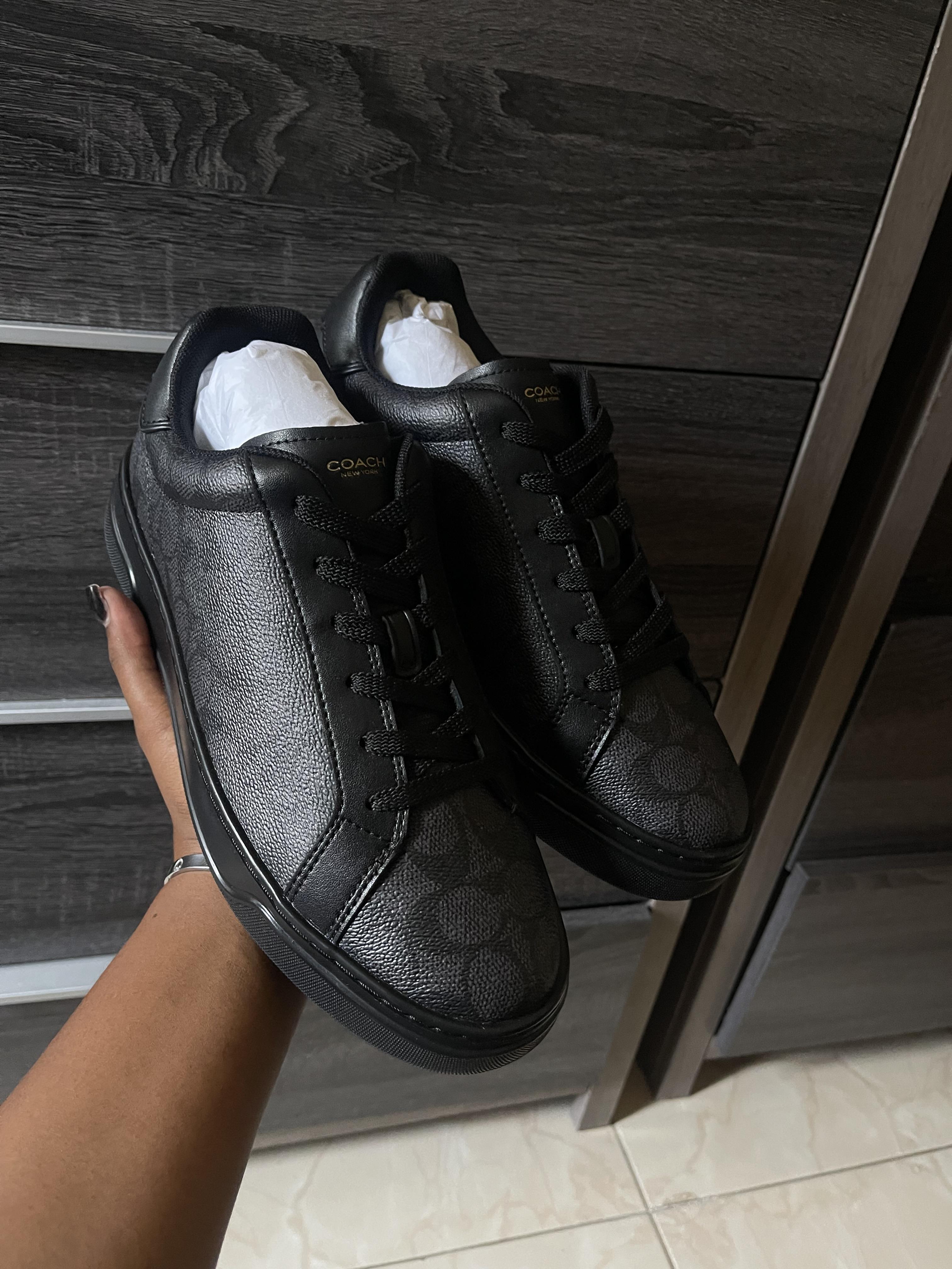 COACH® | High Line Sneaker In Signature Canvas