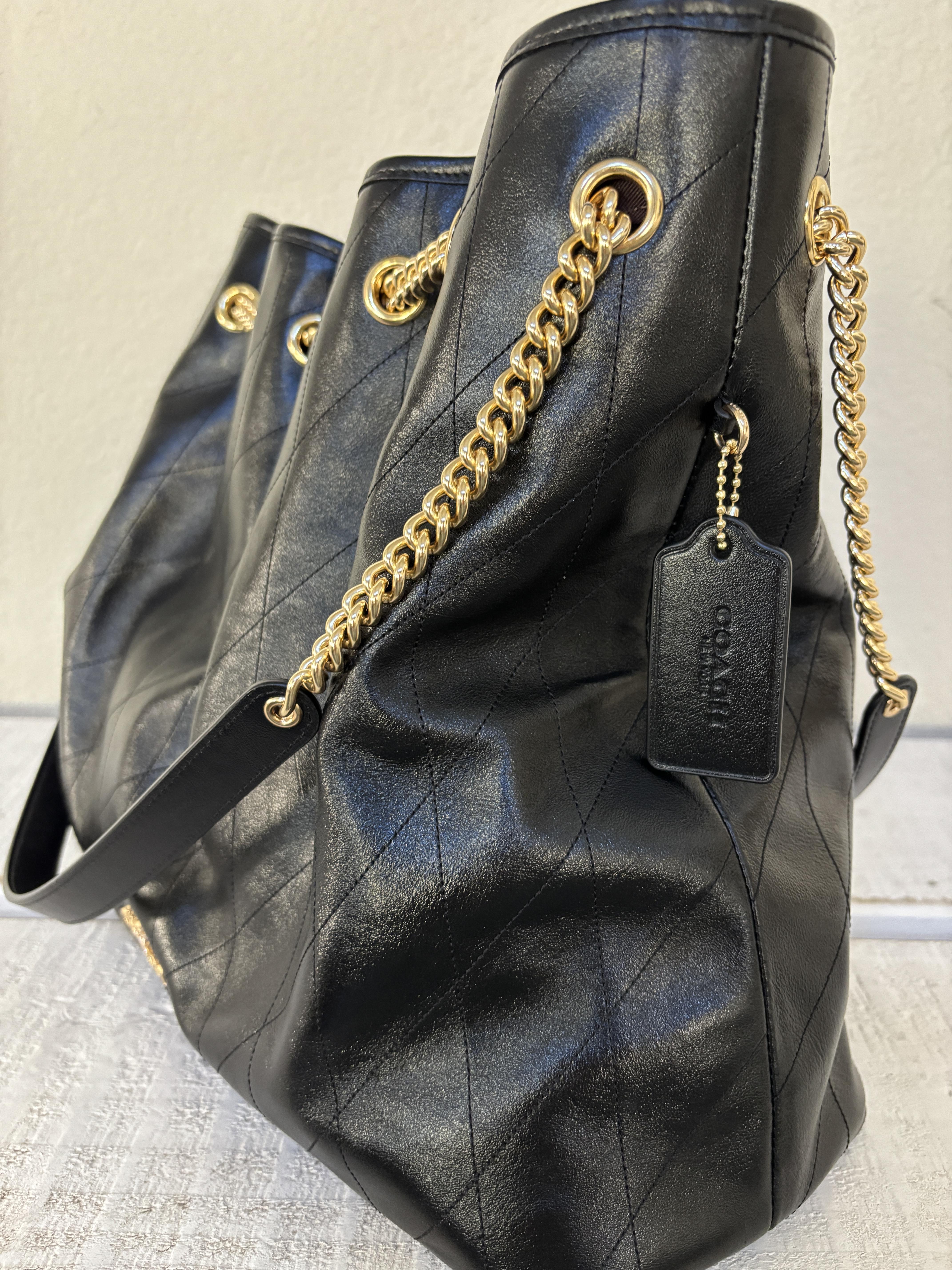 Evelyn Large Shoulder Bag With Quilting | Bags | Coach | COACH®