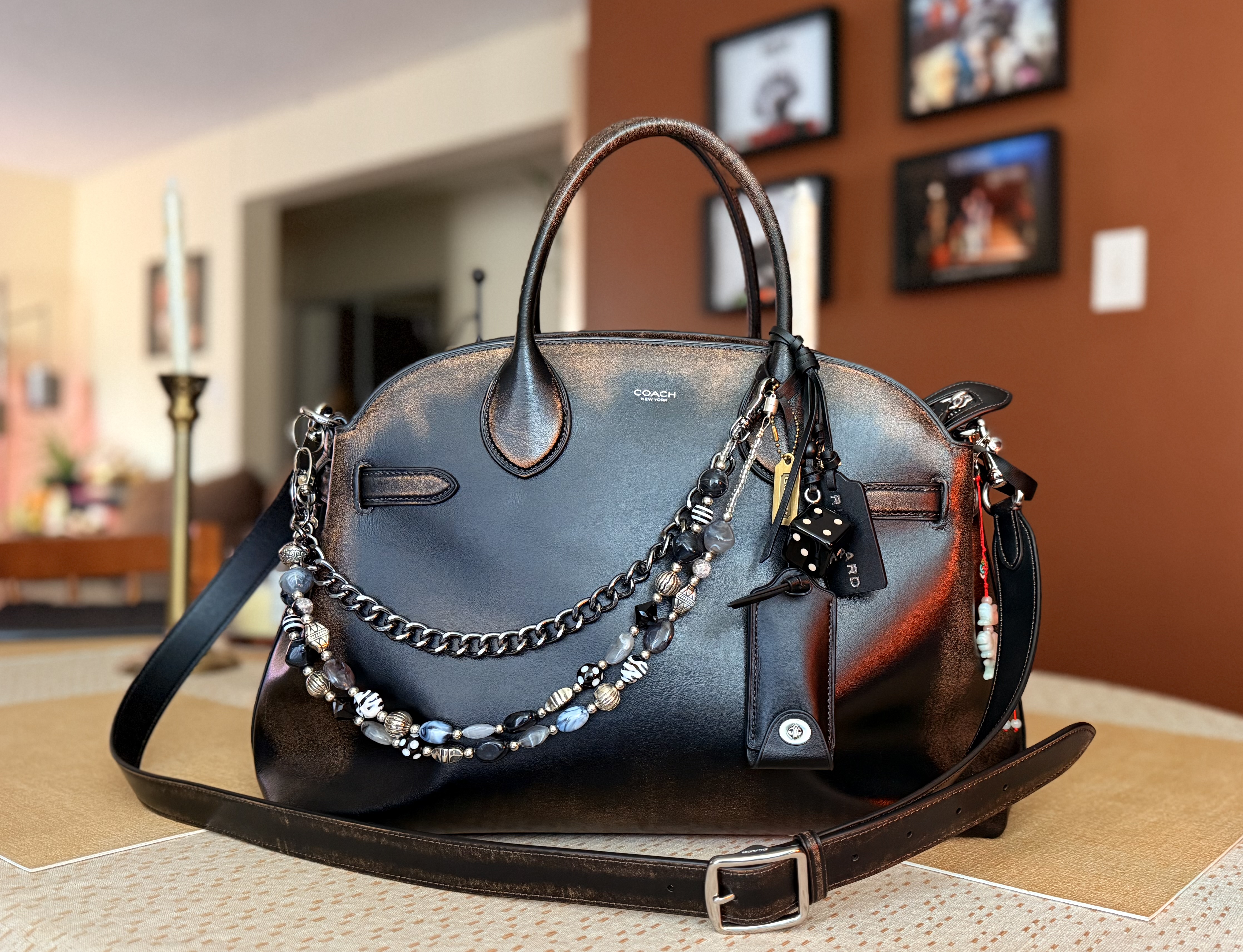バッグ coach soft emrire carryall 40 COACH Soft Empire 40 Leather Carryall Satchel Bag | Dillard's