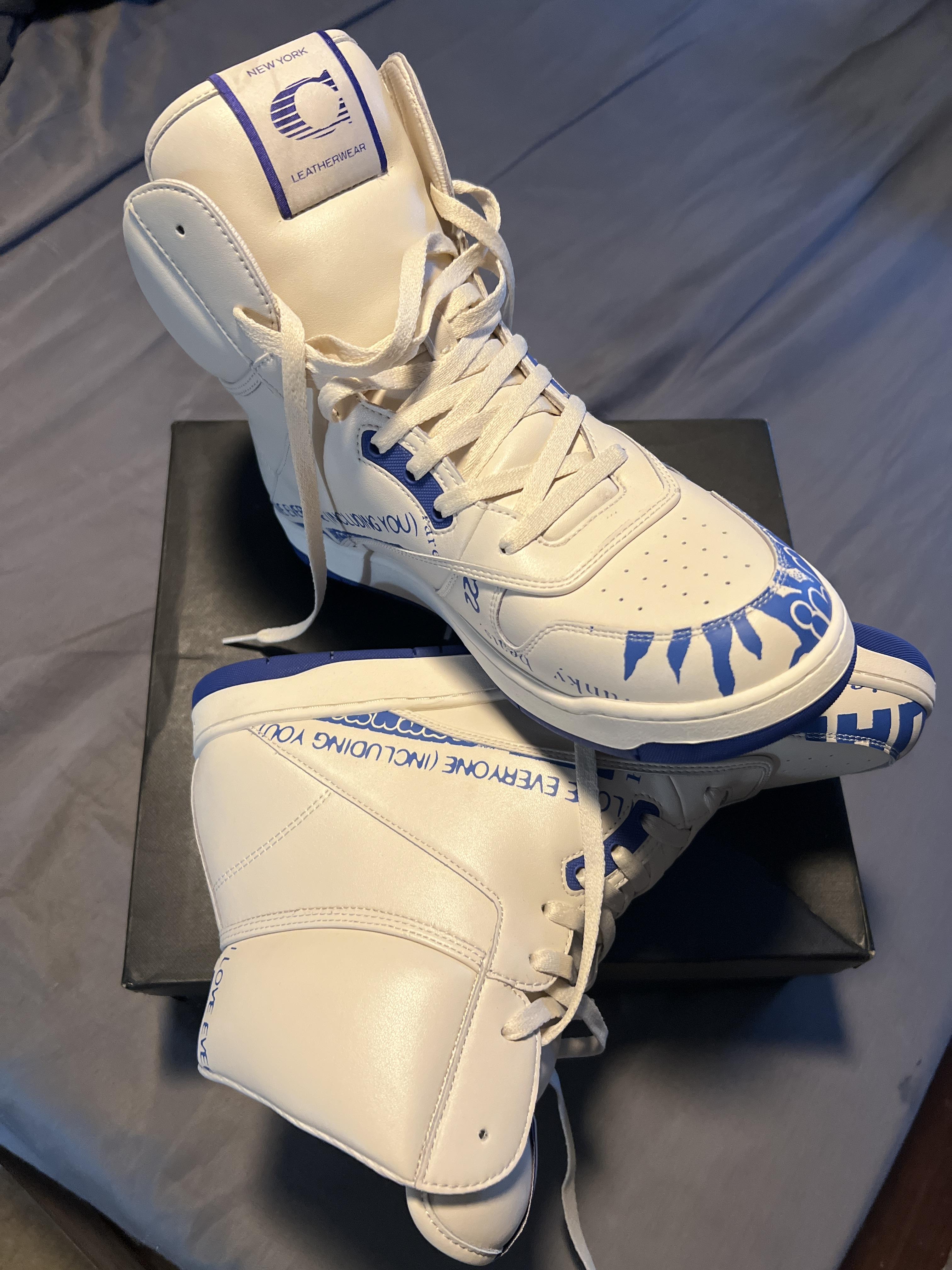 COACH® | Distressed High Top Sneaker