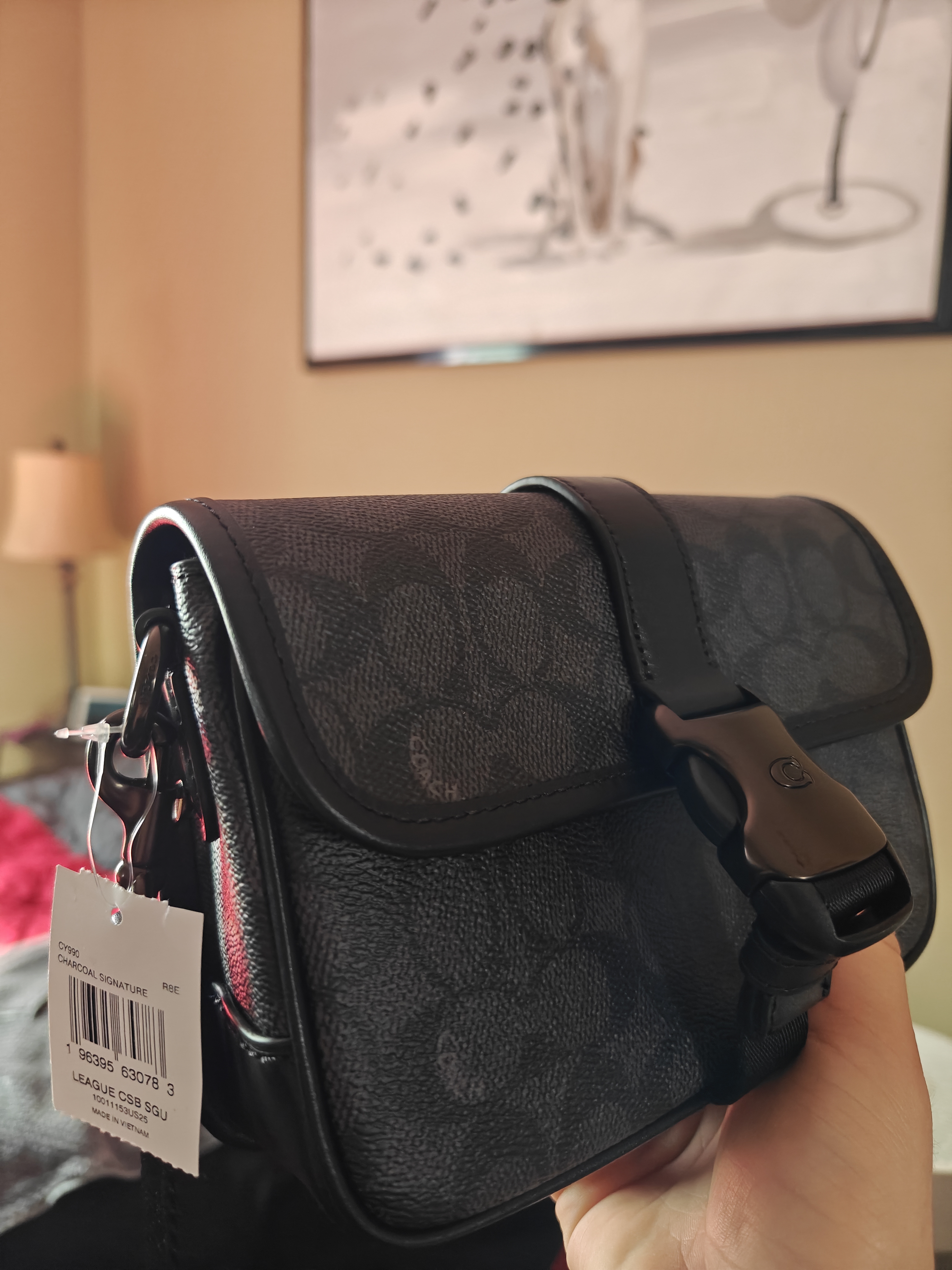 COACH® | League Crossbody Bag 19 In Signature Canvas