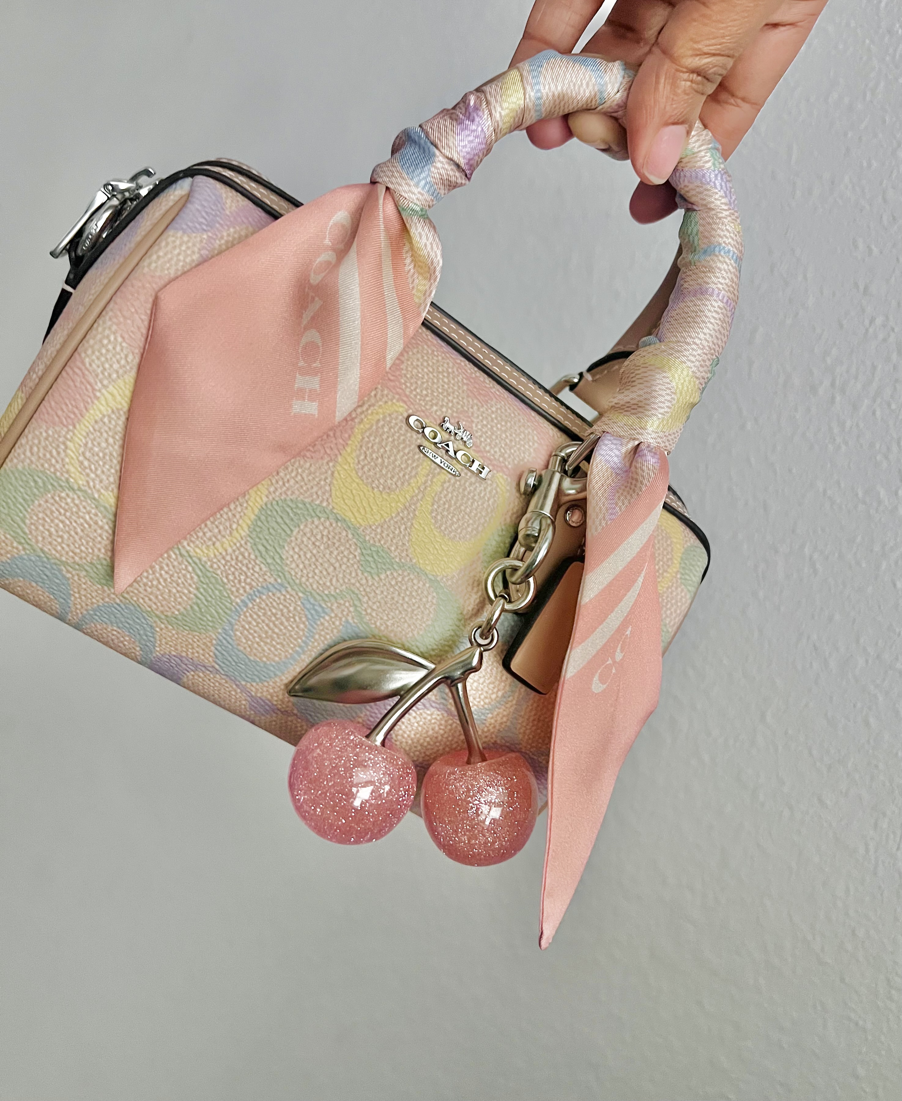 Mini Rowan Crossbody Bag In Rainbow Signature Canvas | COACH®
