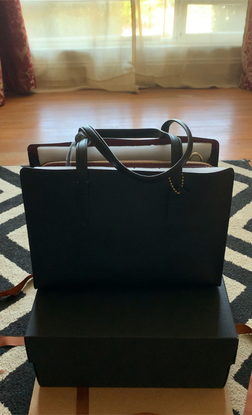 COACHバッグ　カーターキャリエール　CH805 B4 ブラック Carter Carryall Bag | COACH®