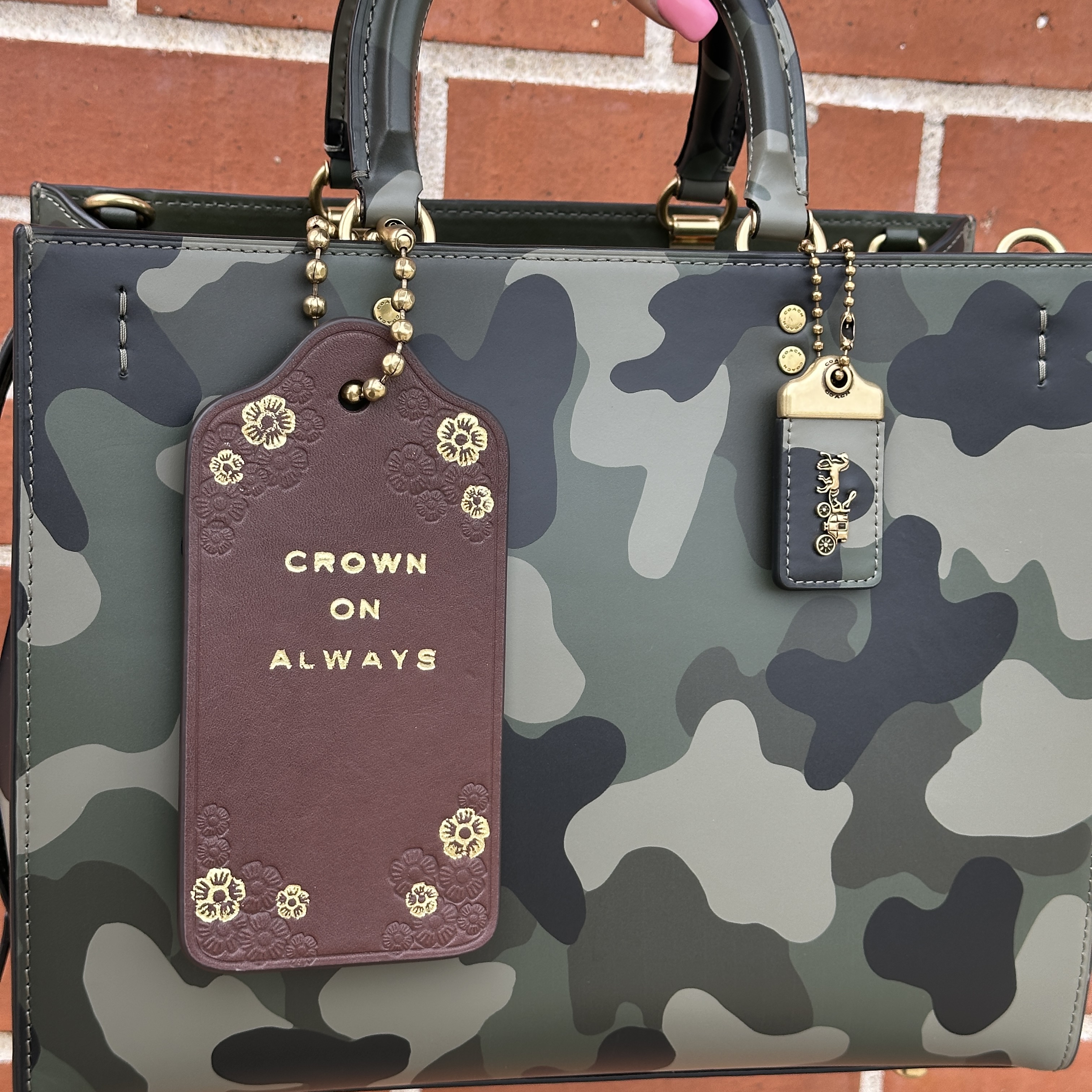 Restored Rogue Bag With Tea Rose | COACH®