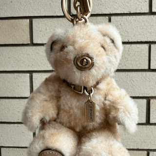 Bear Bag Charm In Signature Shearling | Accessories | Coach | COACH®