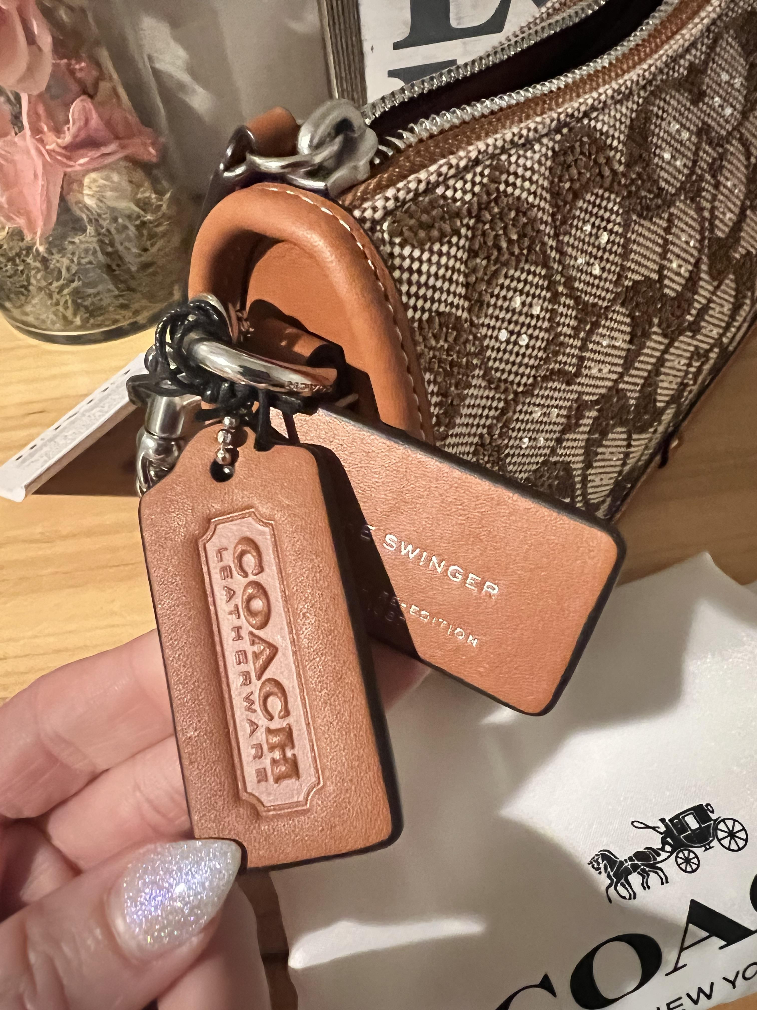 COACH® | Restored Swinger 20 In Signature Jacquard With