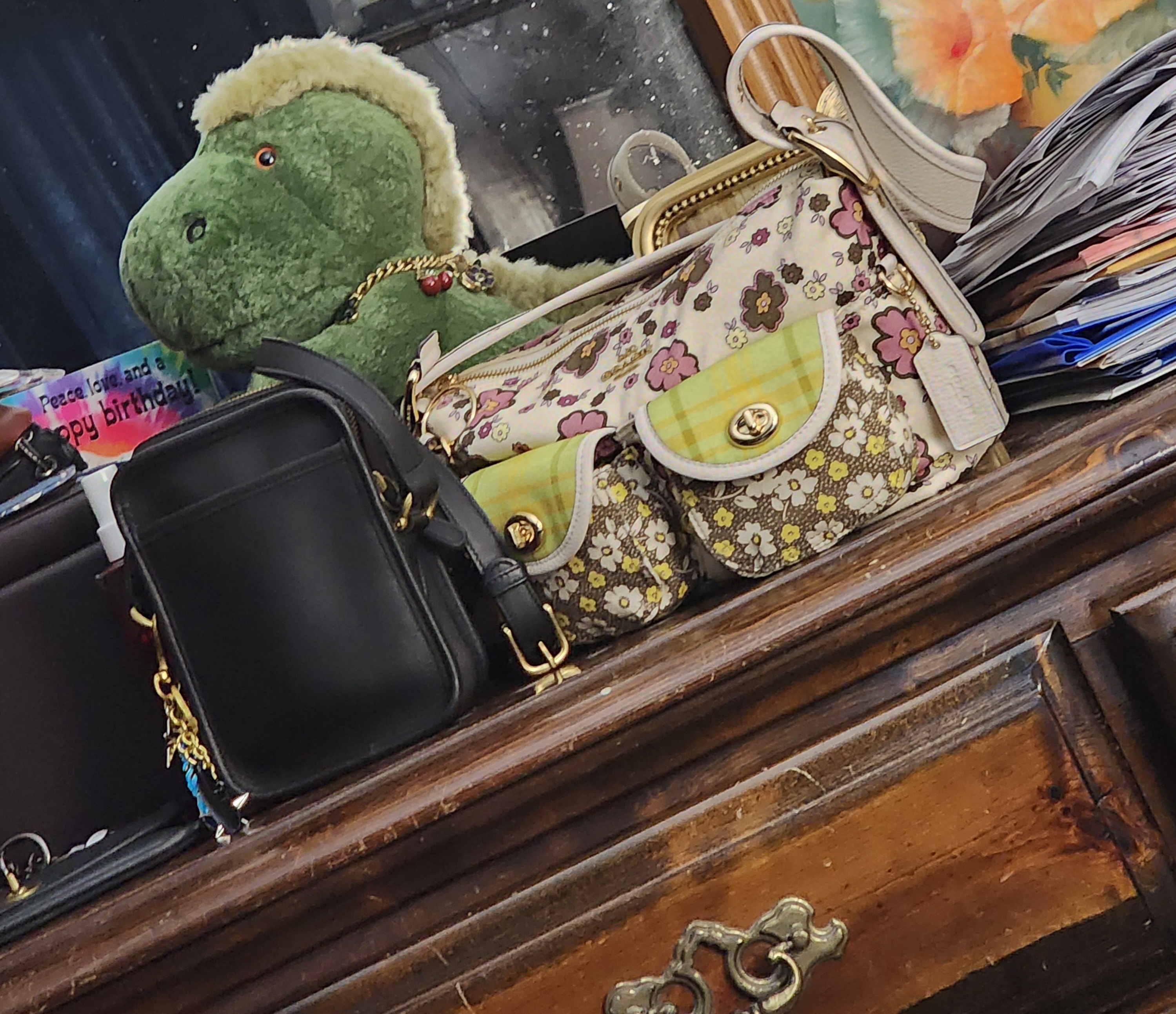Cargo Shoulder Bag With Floral Print | Bags | Coach | COACH®