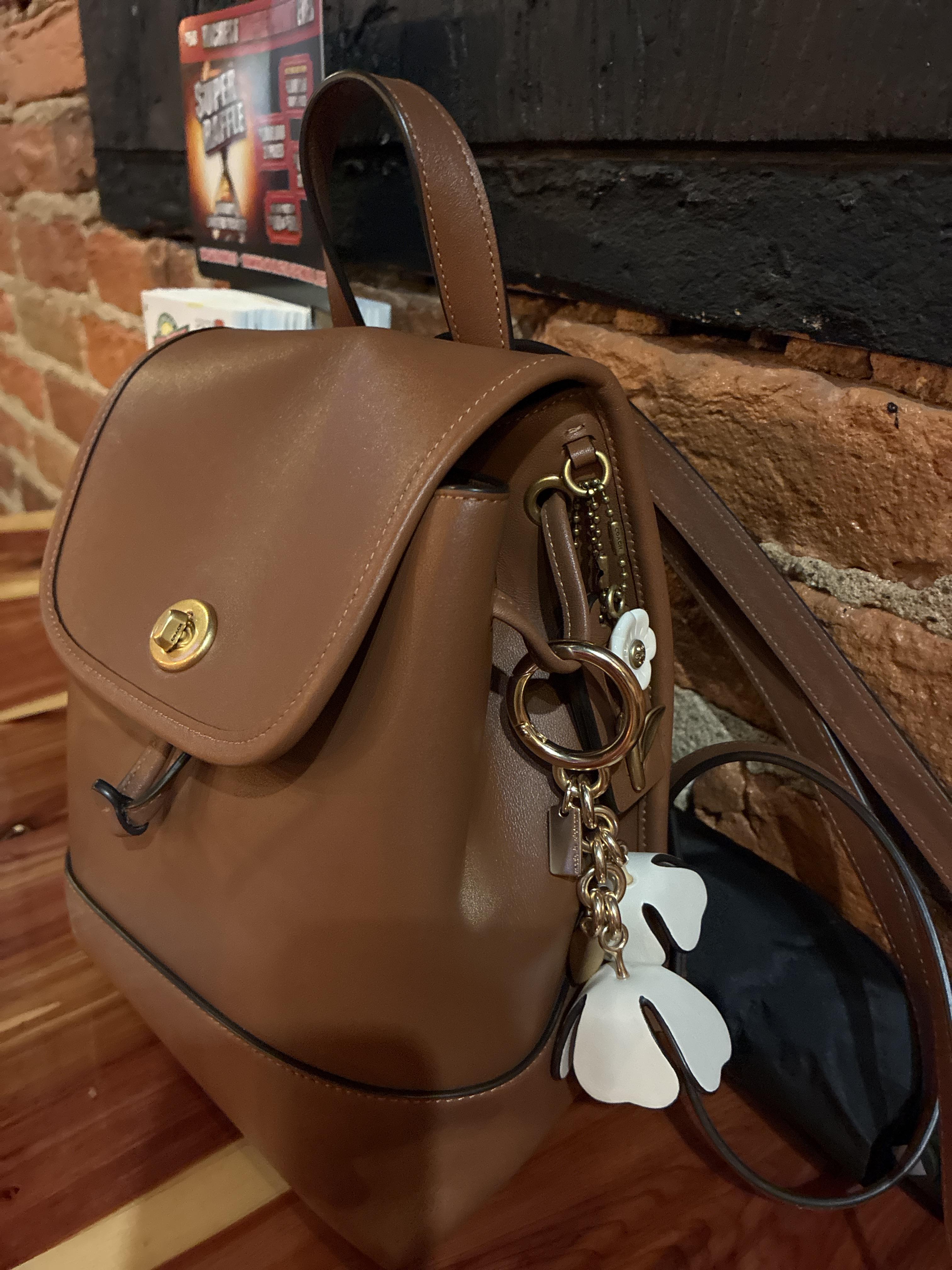 COACH® | Essential Tea Rose Bag Charm