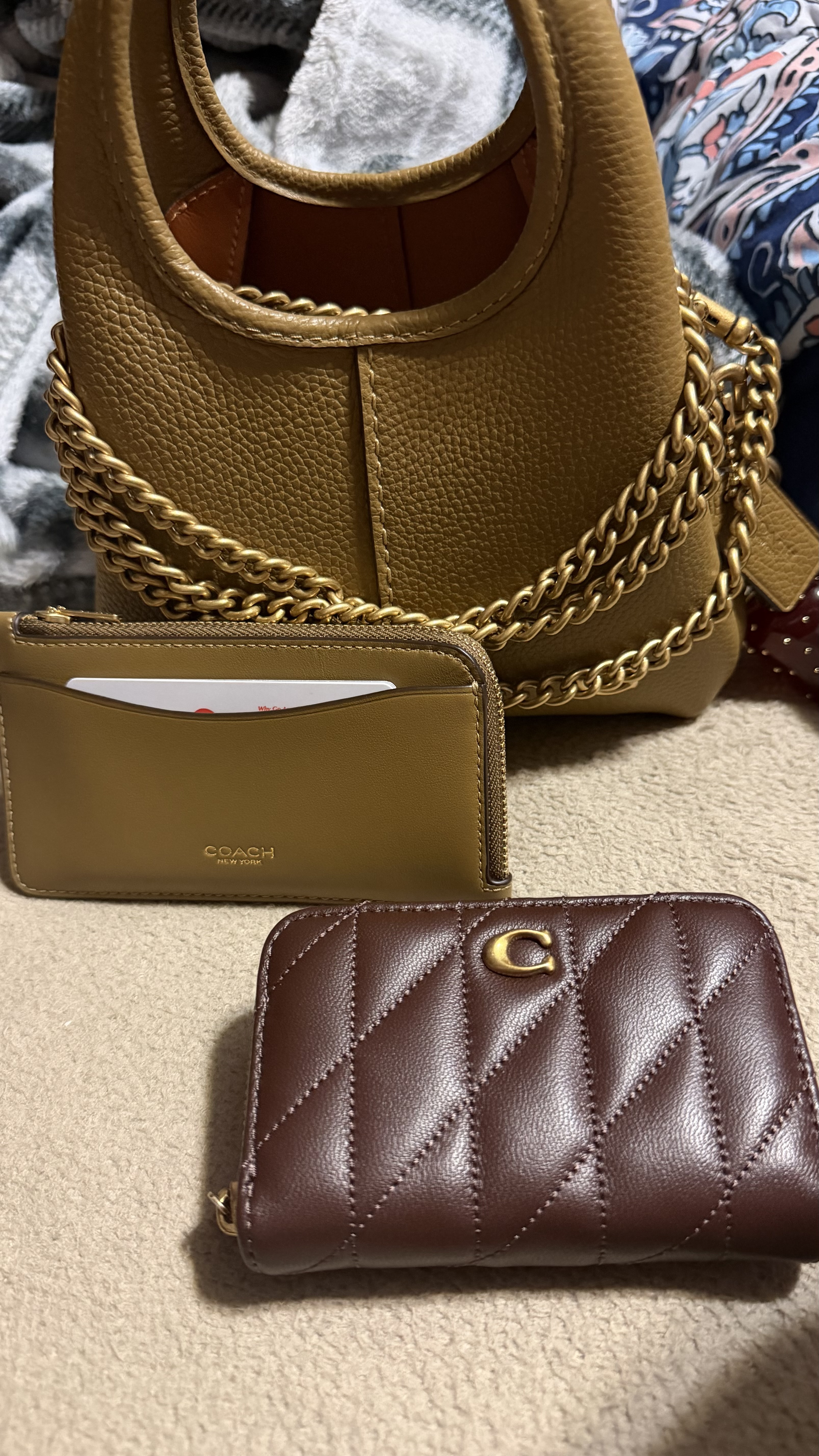 New York Zip Card Case In Loved Leather | Wallets | Coach | COACH®