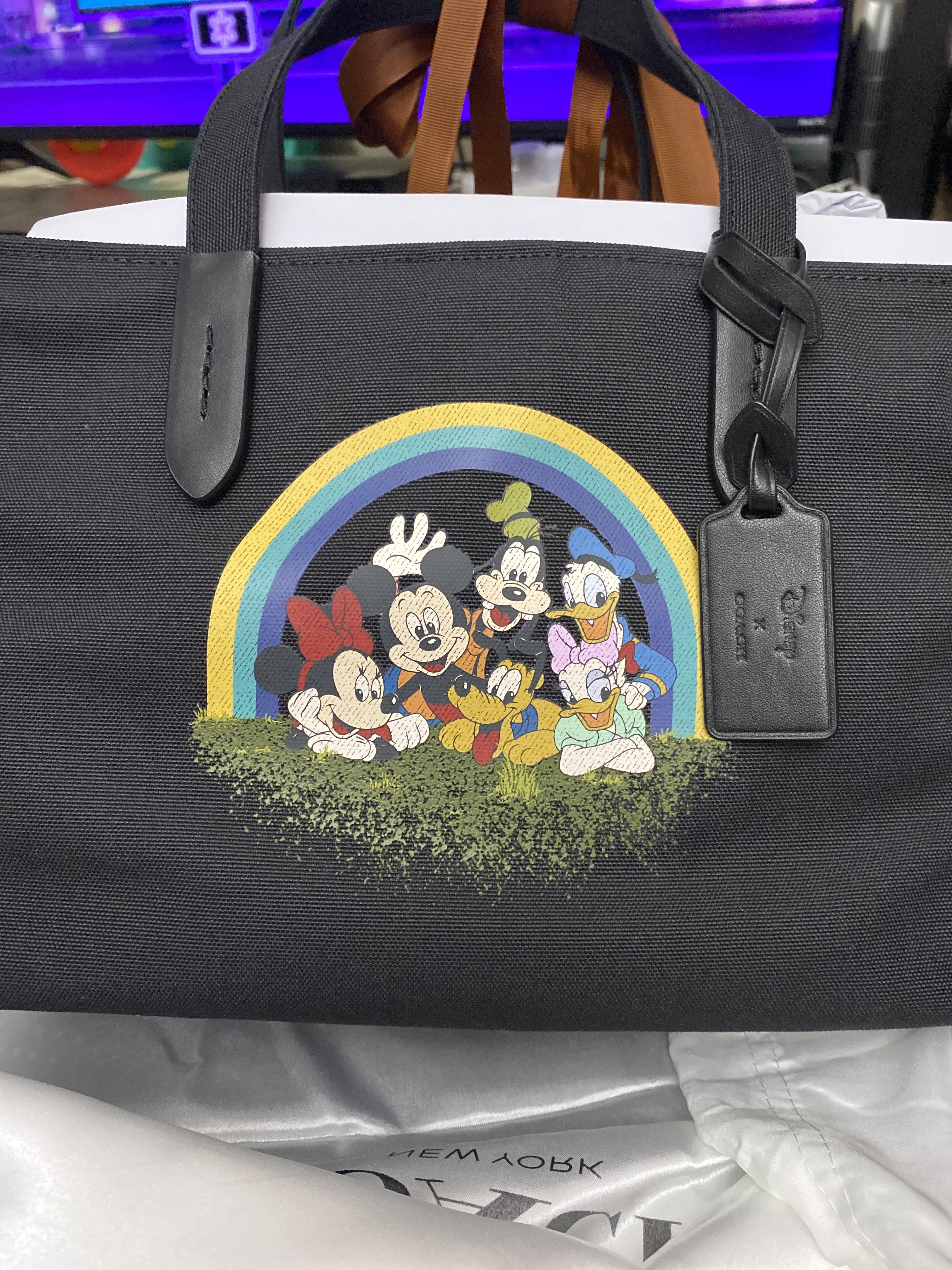 トートバッグ Disney X Coach Tote 30 In 100 Percent Recycled Canvas CS533 COACH® | Disney X Coach Tote 30 In 100 Percent Recycled