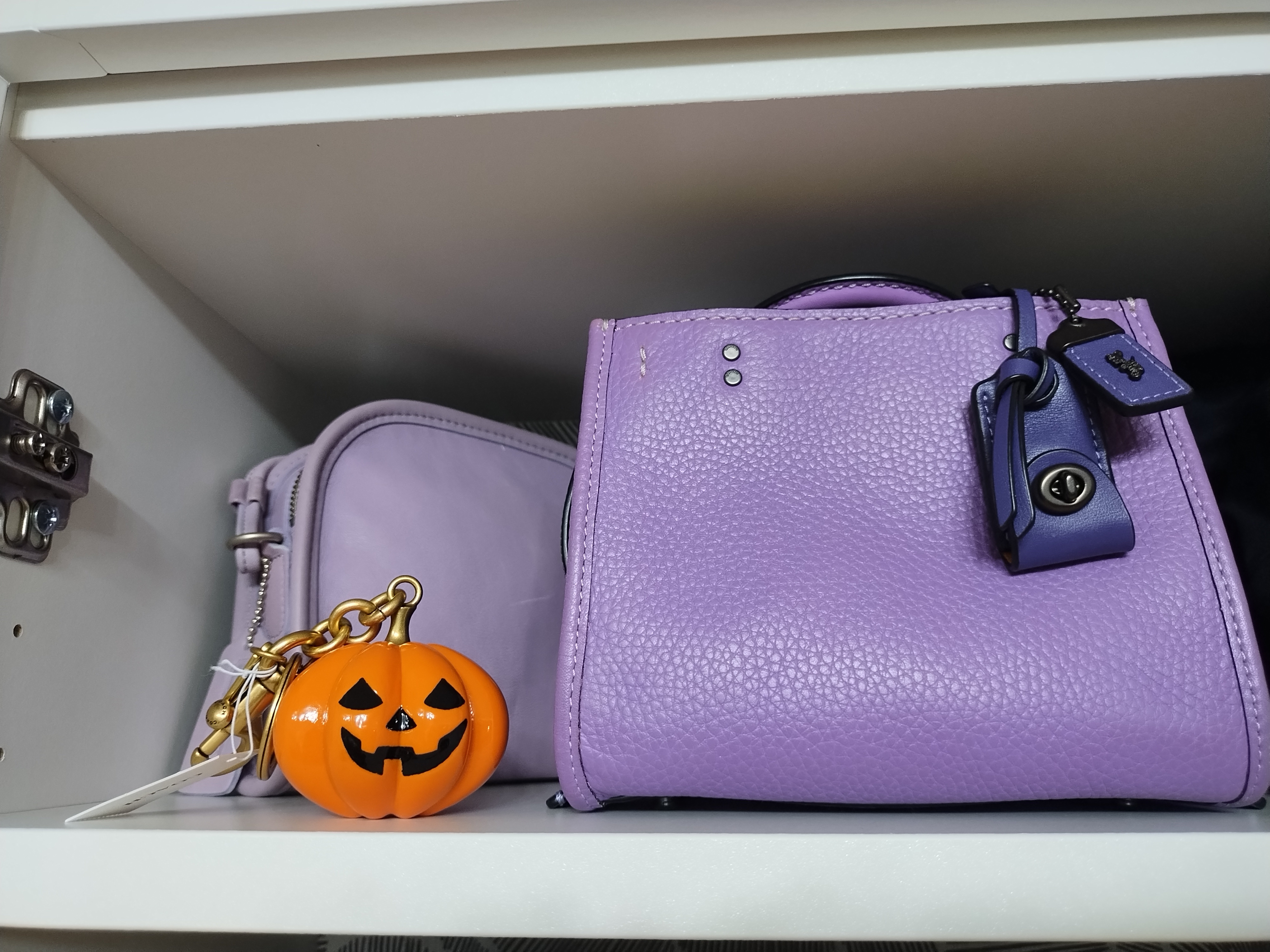 【Coach 】 バッグチャーム Halloween 在庫確認ください NWT Coach Halloween Cat/Skull Bag Charm 2024 🎃💀 (Select