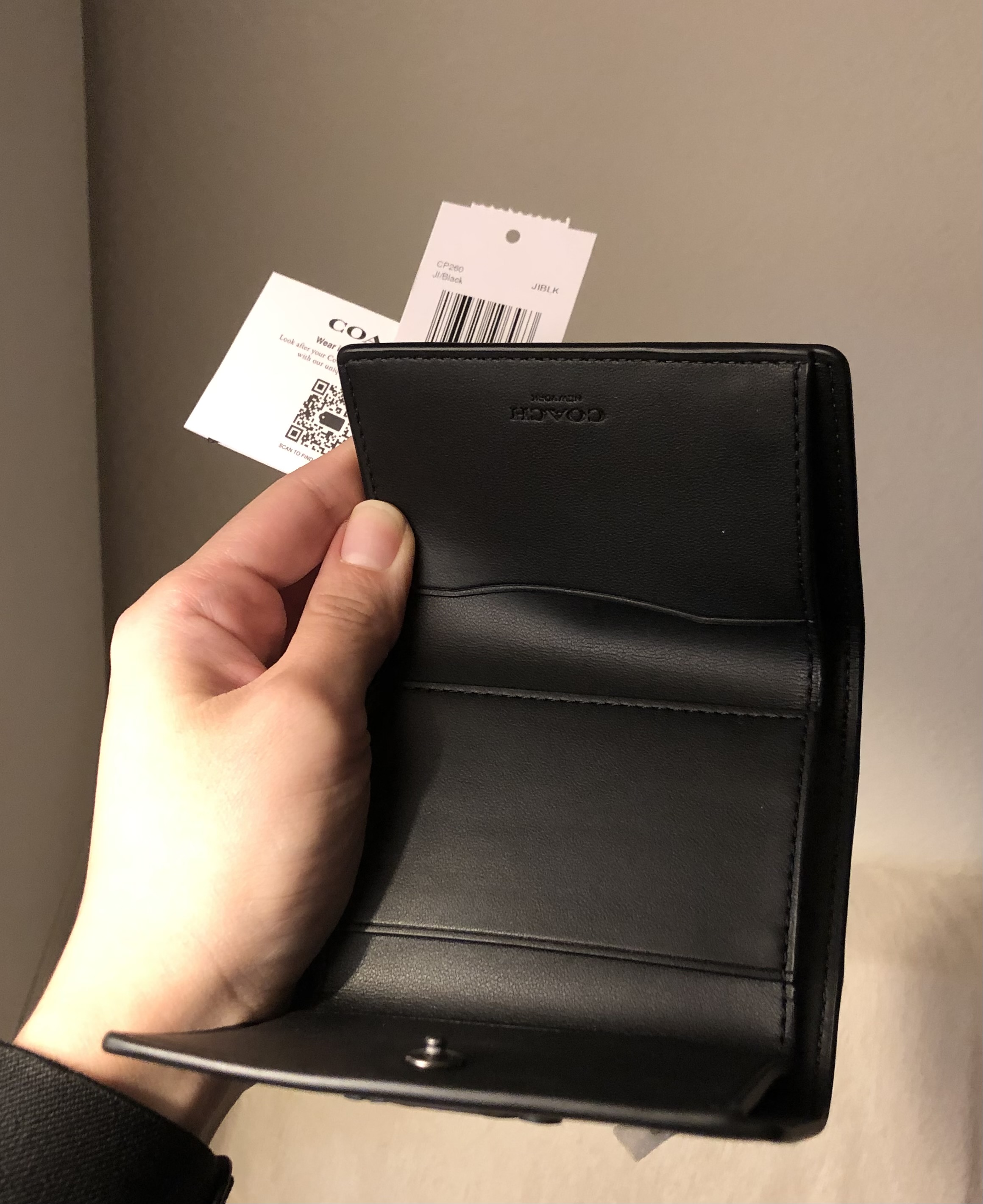 Micro Wallet In Signature Canvas | Wallets | Coach | COACH®