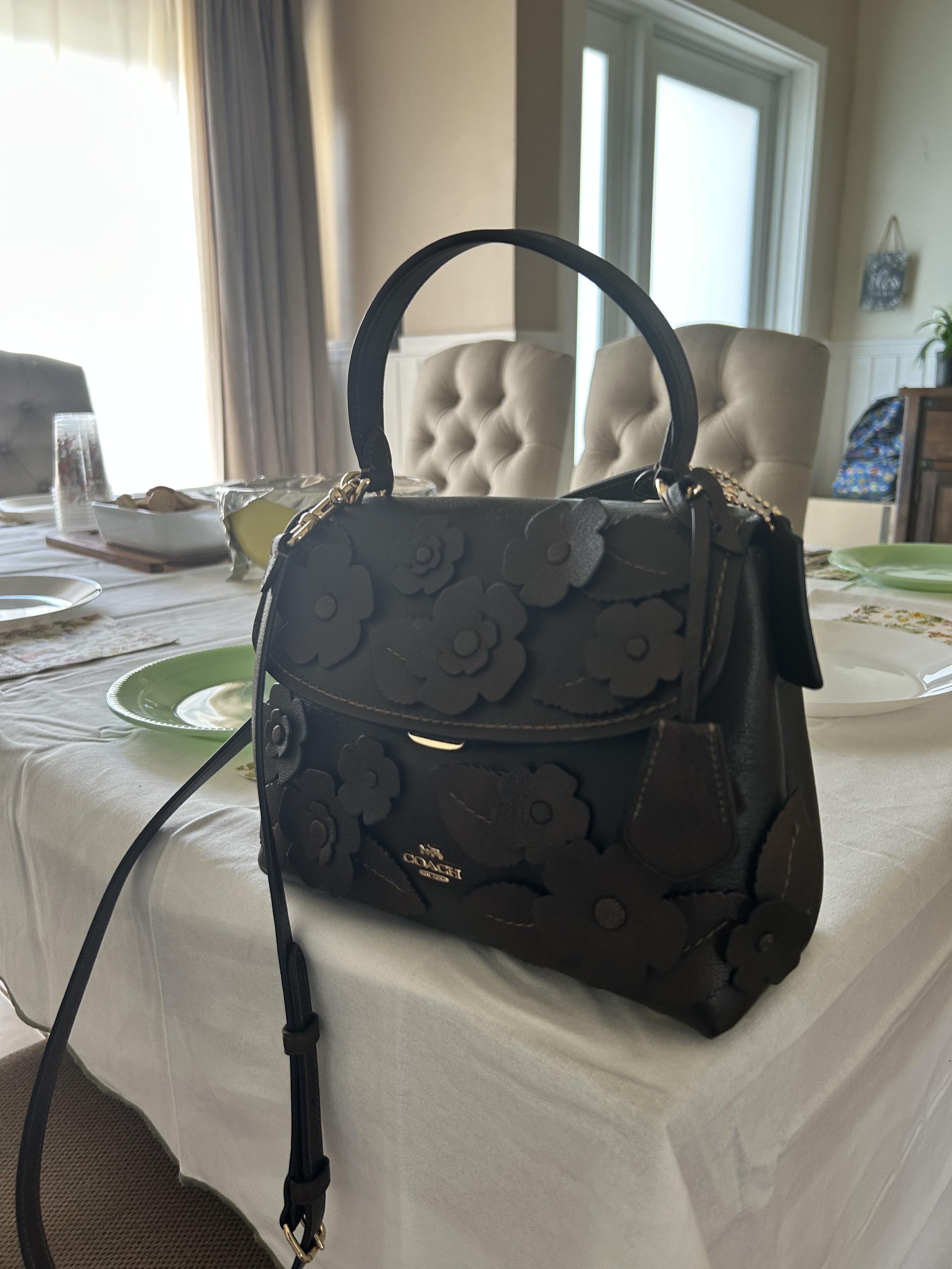 Emory Top Handle Bag With Floral Applique | Bags | Coach | COACH®