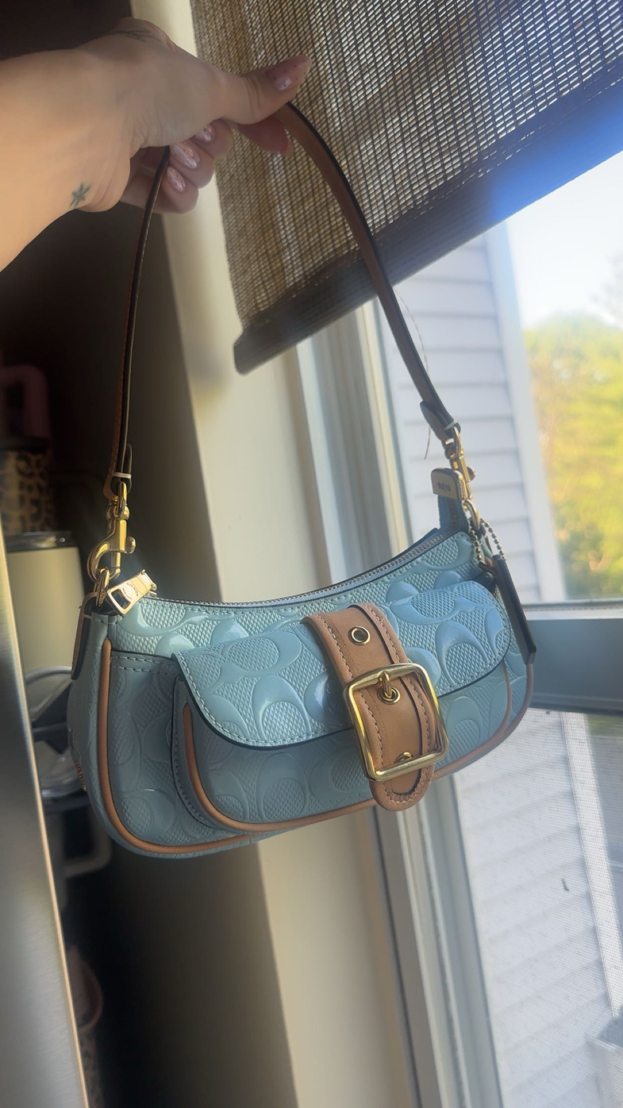Ashton Mini Shoulder Bag In Signature Jacquard | COACH®