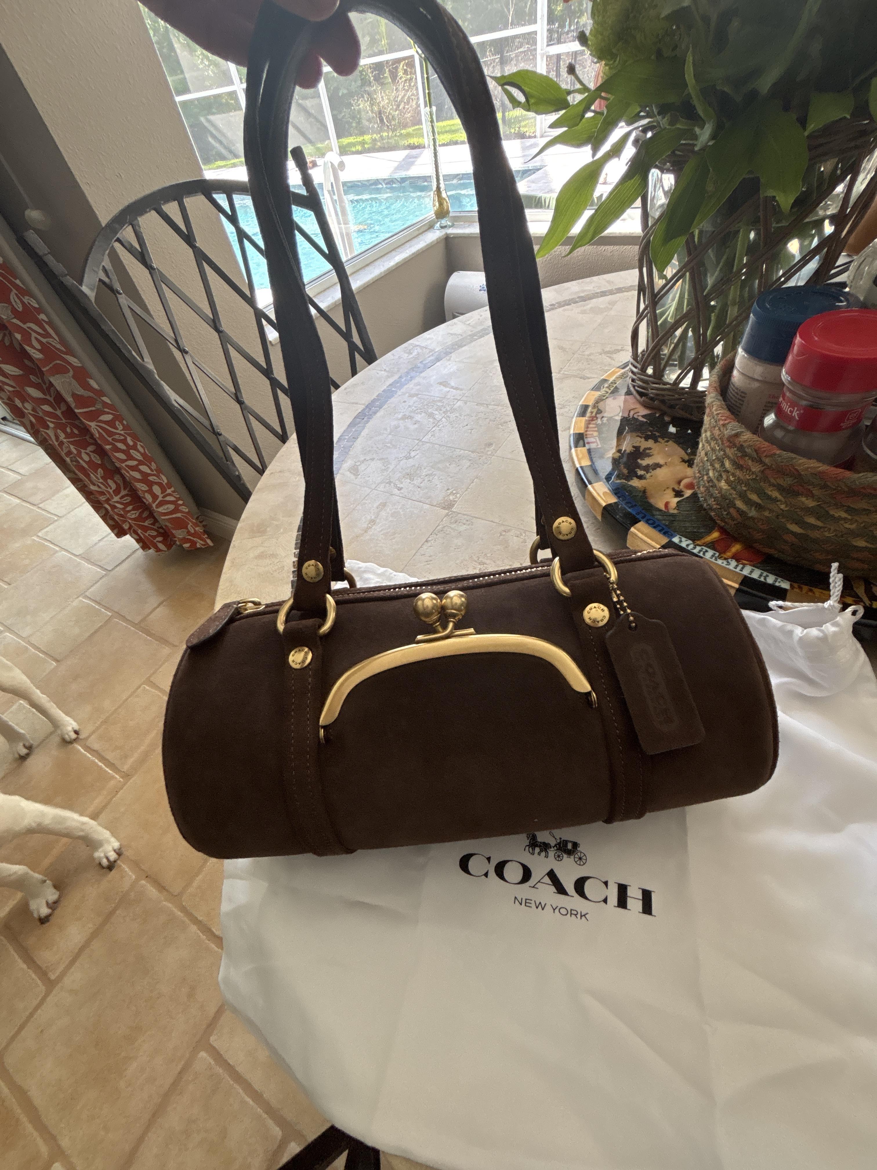 Restored Kisslock Barrel Bag | COACH®