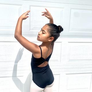 Twist Back Camisole Leotard