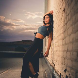 Strappy Back Crop Top | FlexTek®