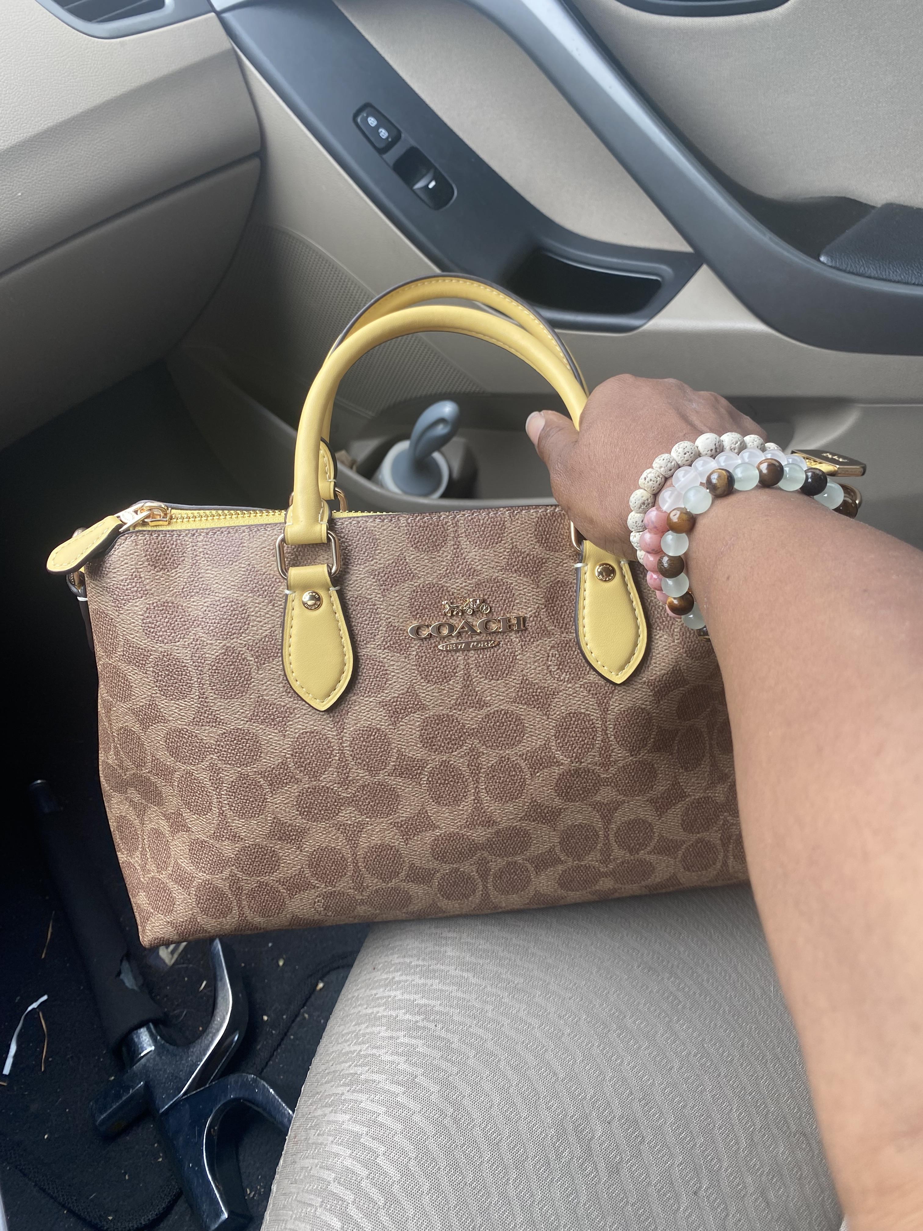 COACH® Outlet Sac Satchel Georgia en toile signature