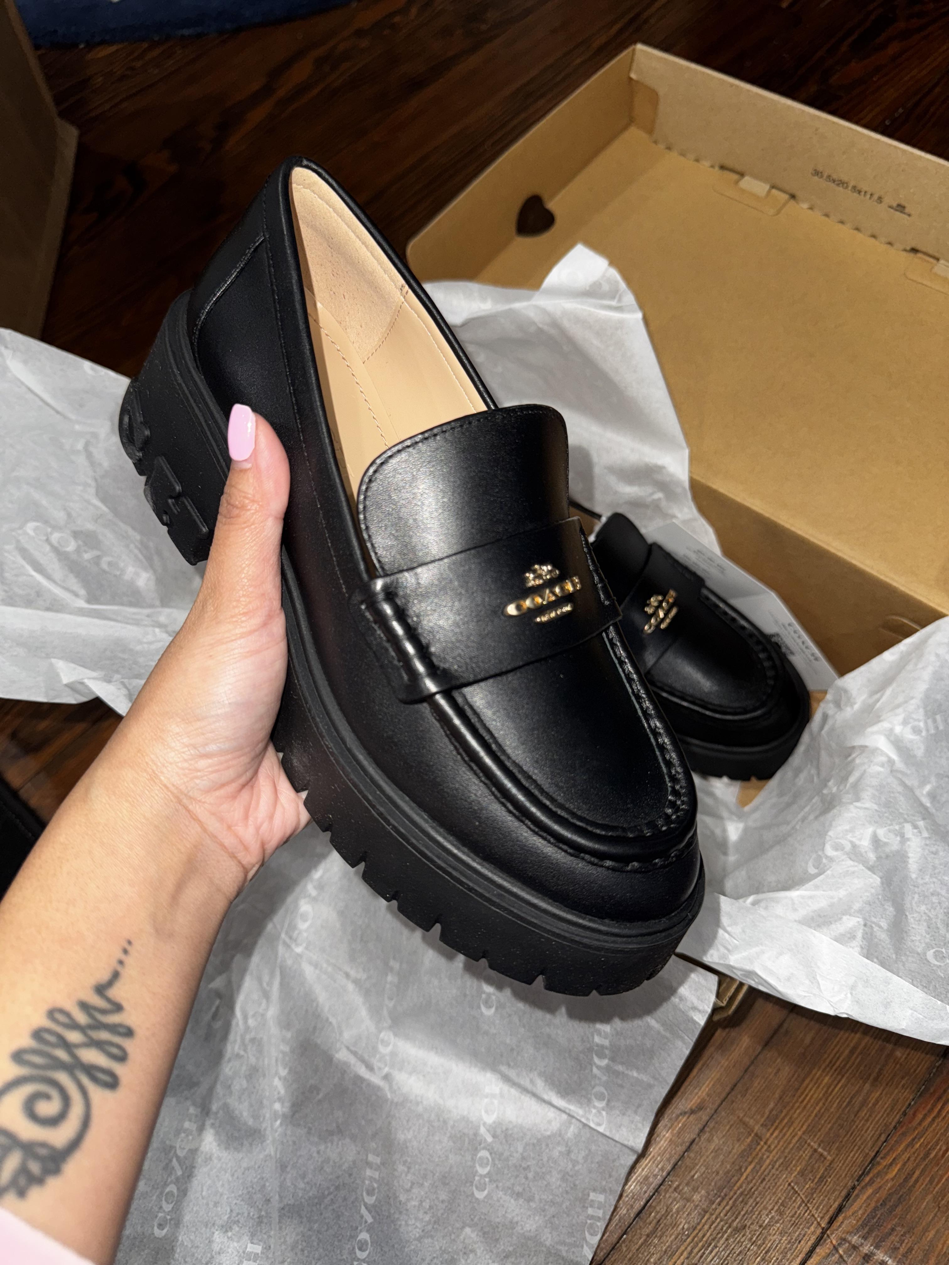 Coach Ruthie Loafer White Coach Outlet Coach Ruthie Loafer COACH