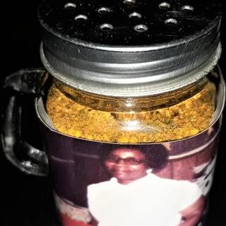 My mom special seasoning.