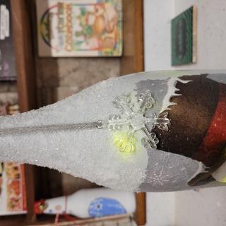 Snowman bottle