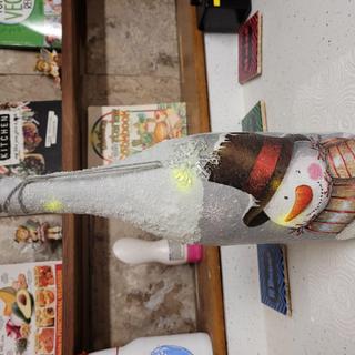 Snowman bottle