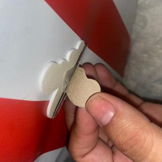 Had to tape it on because it came off