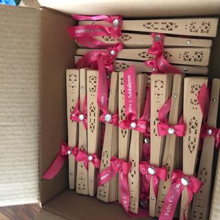 Ribbon on fans